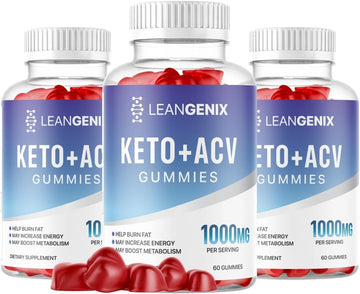 (3 Pack) Leangenix Keto Gummies - Official Formula - Lean Genix Keto
