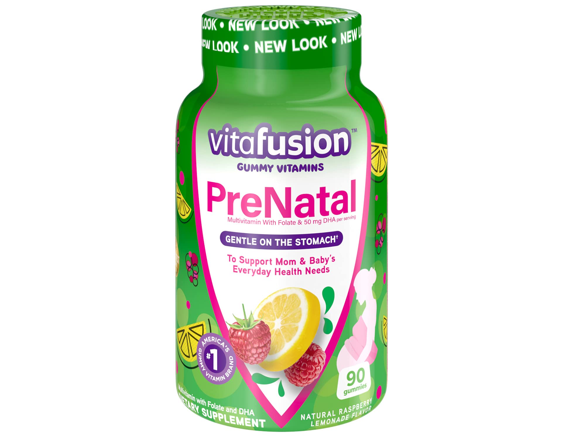 Vitafusion Prenatal, Gummy Vitamins - 90 Gummies each (Value Pack of 4) My Store