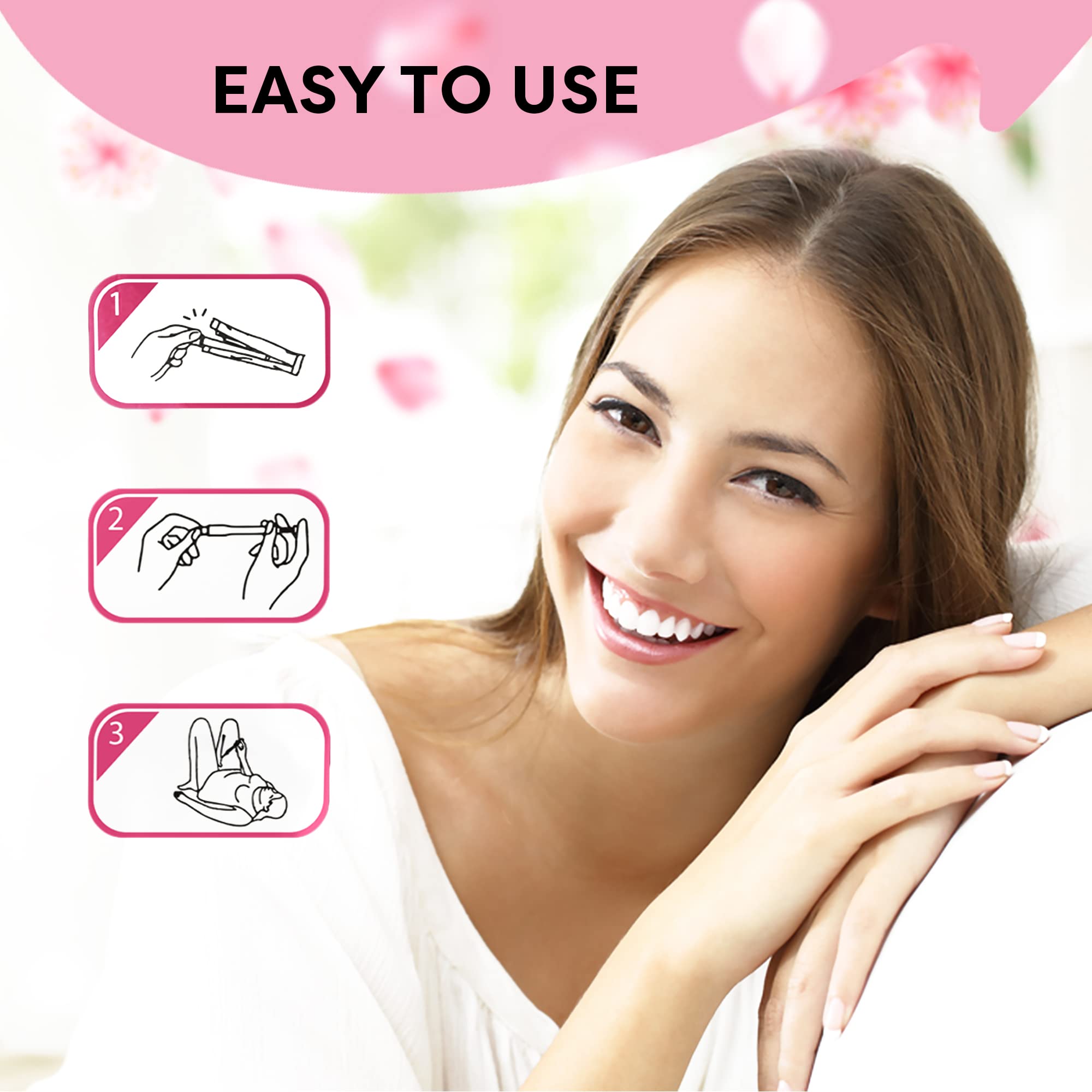 ACE NUTRITION Boric Acid Suppositories + 30 Applicators ACE NUTRITION