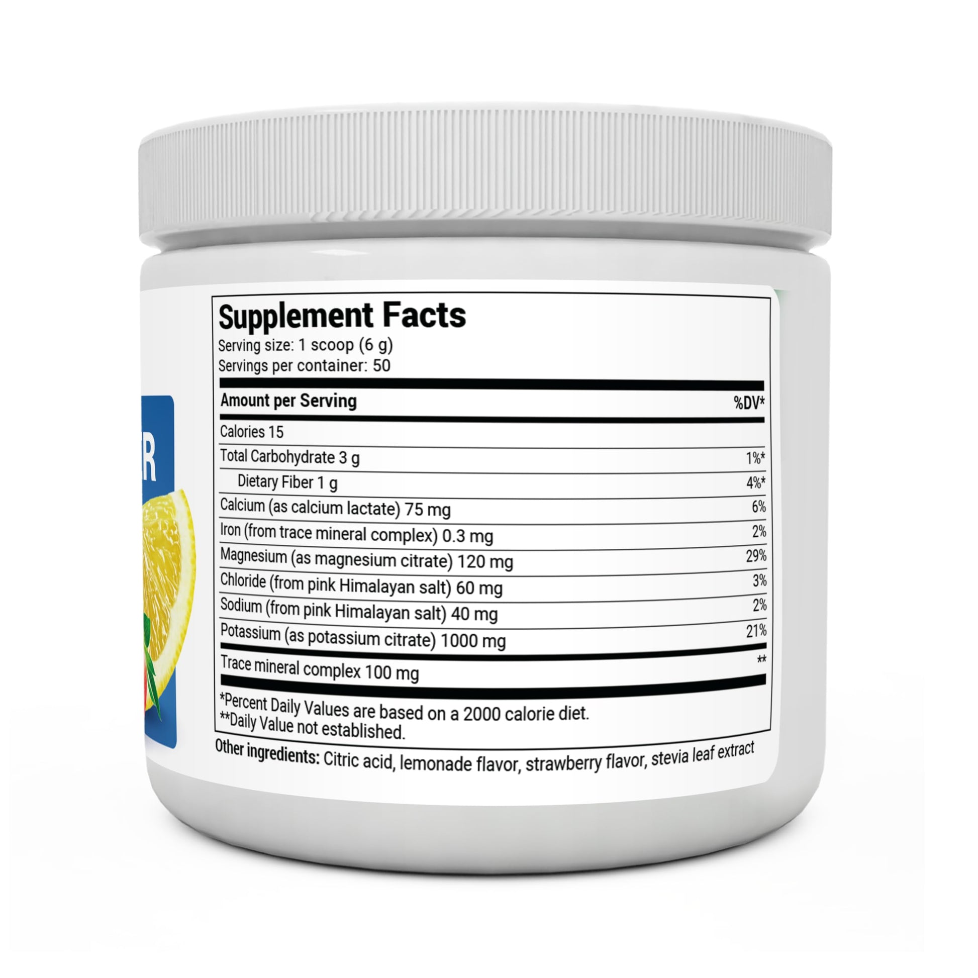 Dr. Berg Hydration Keto Electrolyte Powder - Enhanced w/ 1,000mg of Potassium Dr. Berg Nutritionals