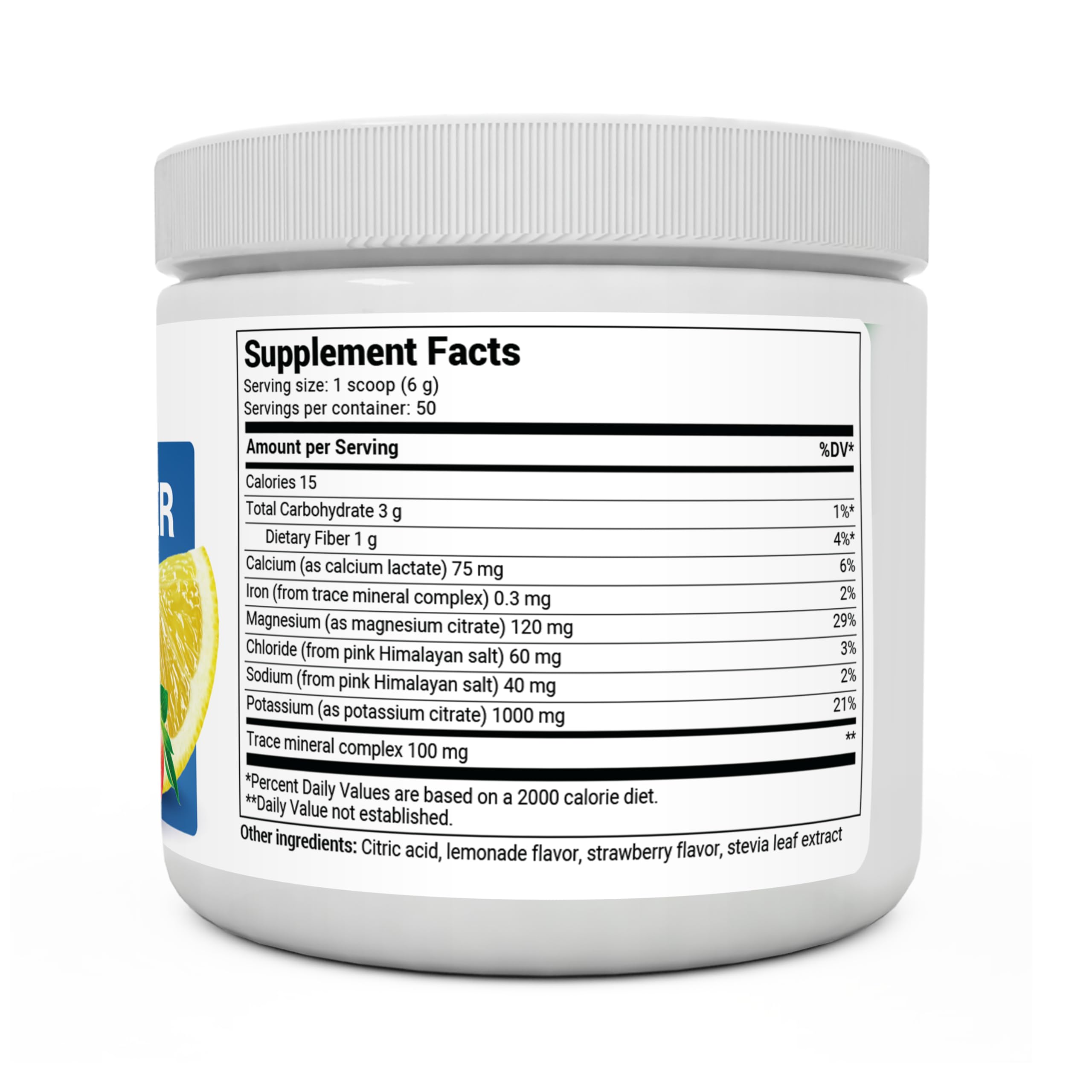 Dr. Berg Hydration Keto Electrolyte Powder - Enhanced w/ 1,000mg of Potassium Dr. Berg Nutritionals