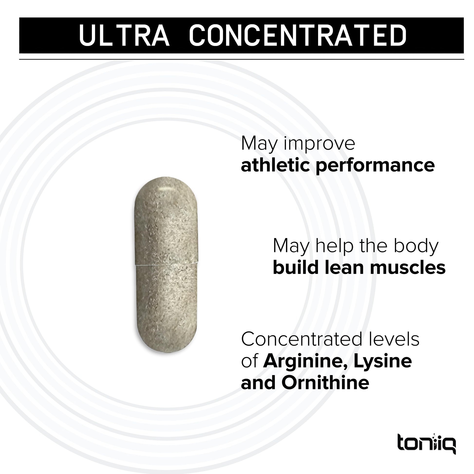 HGH Supplements for Men & Women (240 Count) 3,550mg+ Support Muscle Growth Toniiq