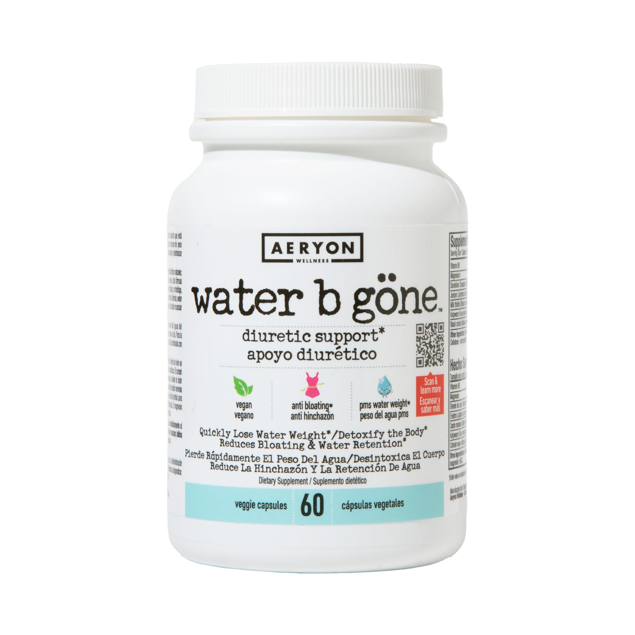 Water B Gone – Diuretic Pills for Women – Reduce Water Retention and Bloating – Find PMS