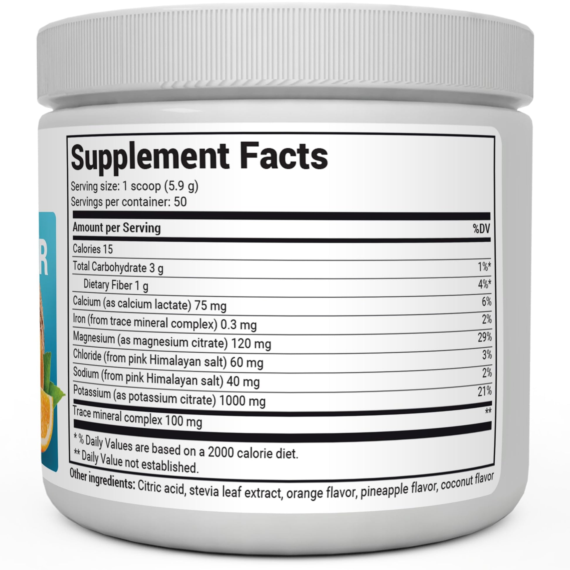 Dr. Berg Hydration Keto Electrolyte Powder - Enhanced w/ 1,000mg of Potassium Dr. Berg Nutritionals