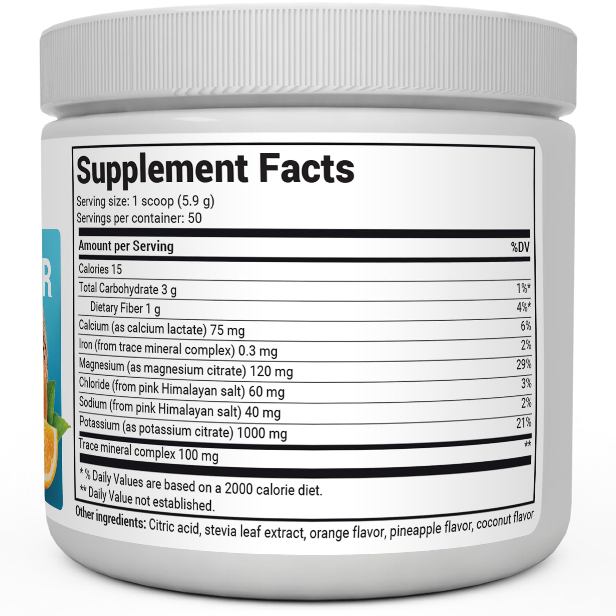 Dr. Berg Hydration Keto Electrolyte Powder - Enhanced w/ 1,000mg of Potassium Dr. Berg Nutritionals