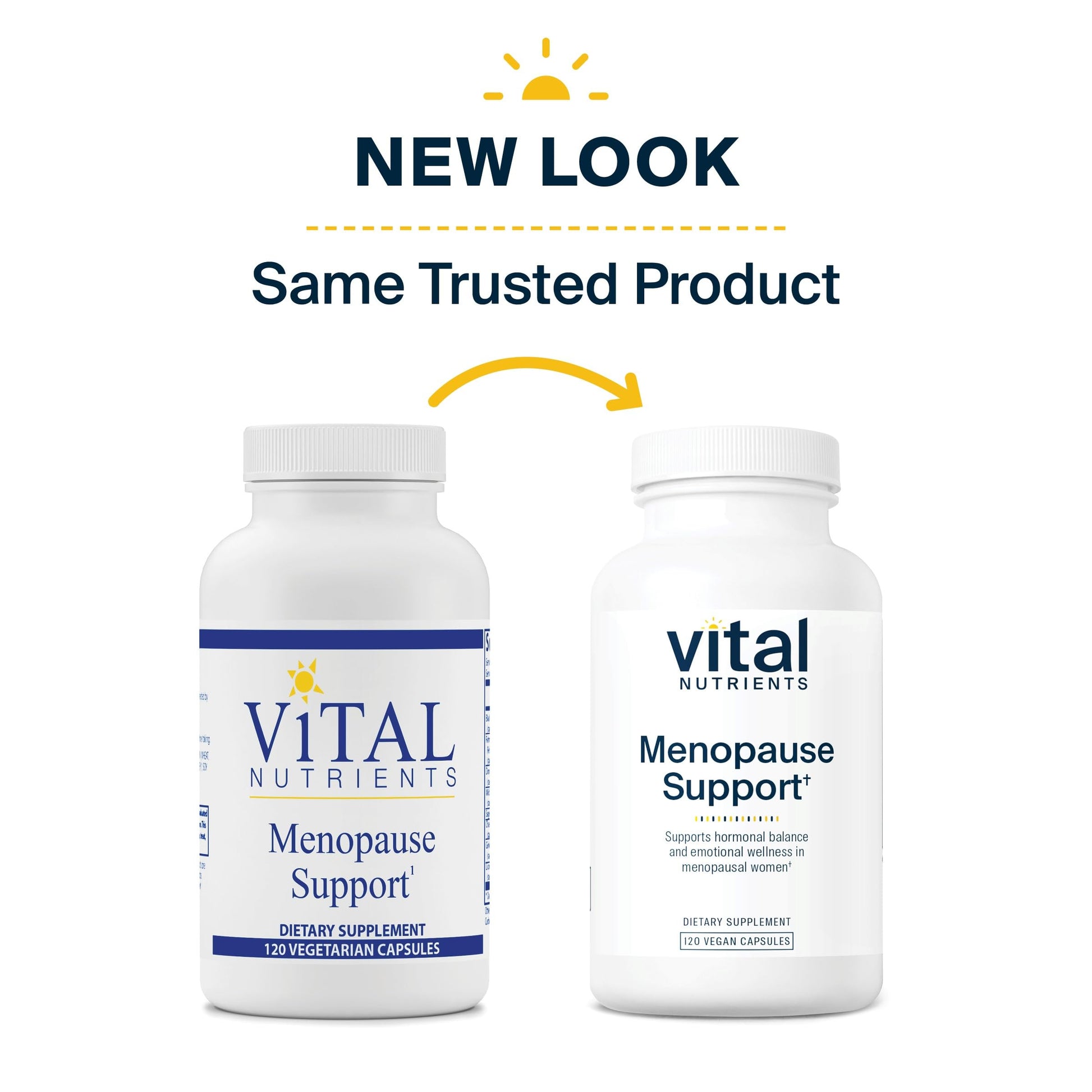 Vital Nutrients Menopause Support | Vegan Supplement for Women | Herbal Complex Vital Nutrients