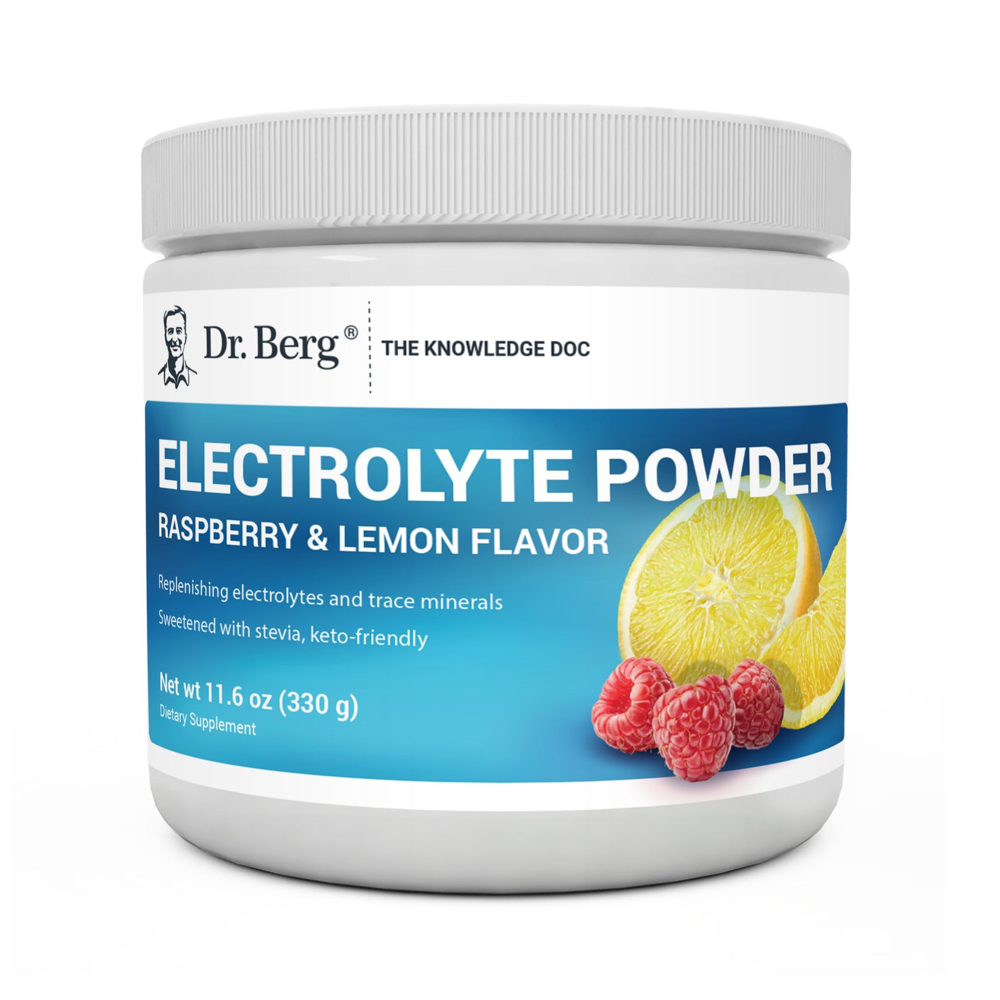 Dr. Berg Hydration Keto Electrolyte Powder - Enhanced w/ 1,000mg of Potassium Dr. Berg Nutritionals