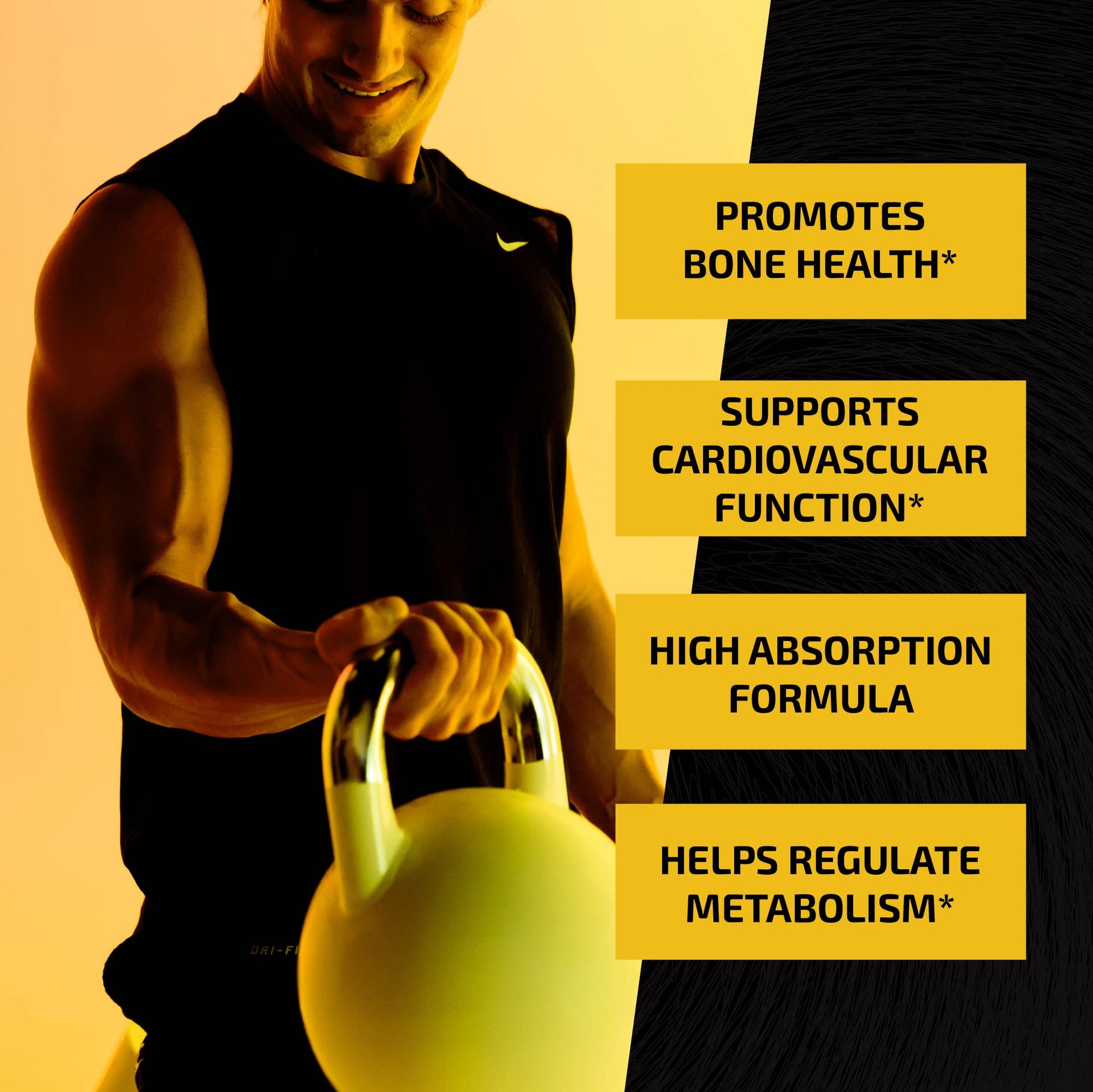 Vitamin D3 K2 5000 IU for Immune System, Strong Bones & Teeth Support | Vitamin D3 Nobi Nutrition