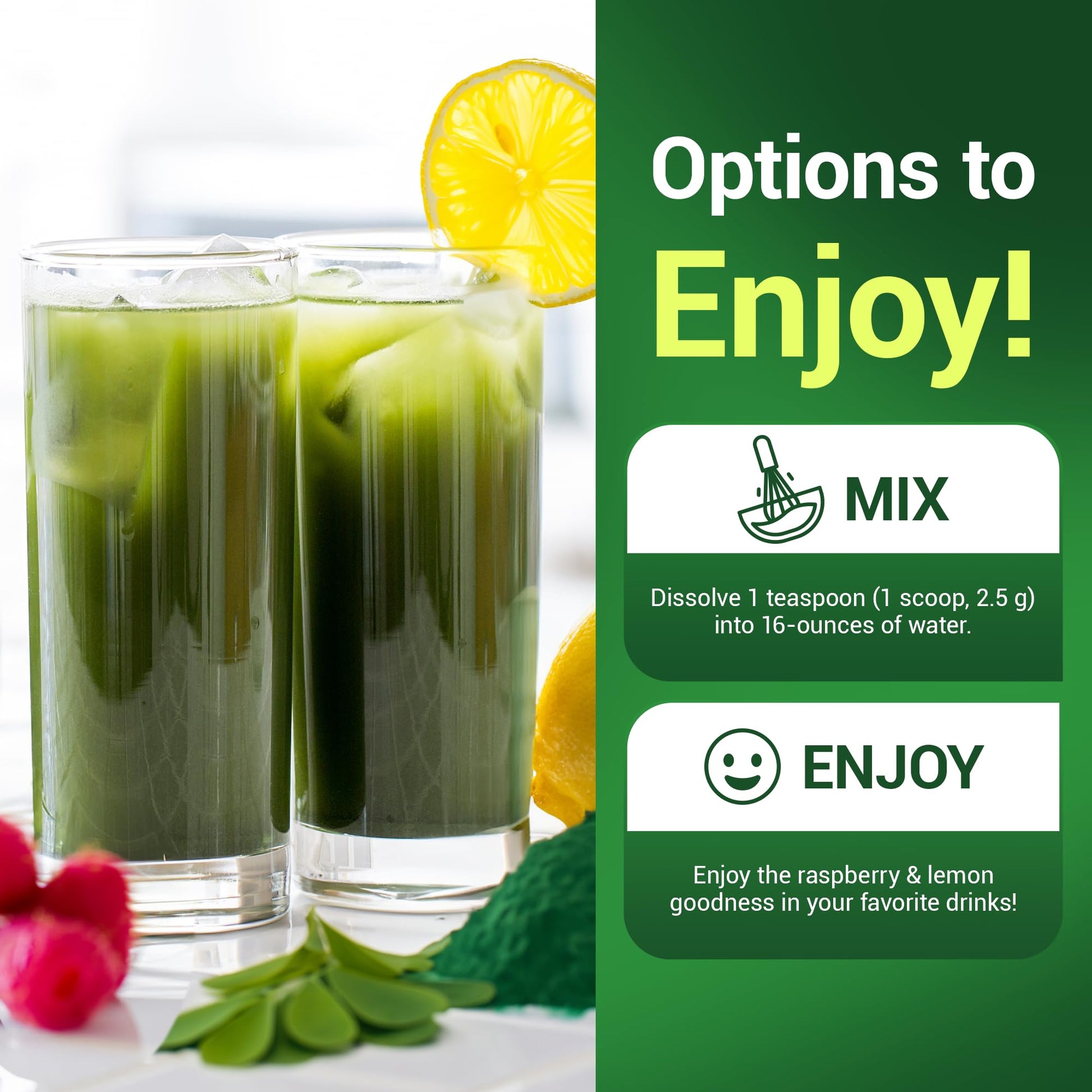 Dr. Berg's (Veggie Solution) Organic Super Greens Powder w/Spirulina - Raw Green Dr. Berg Nutritionals