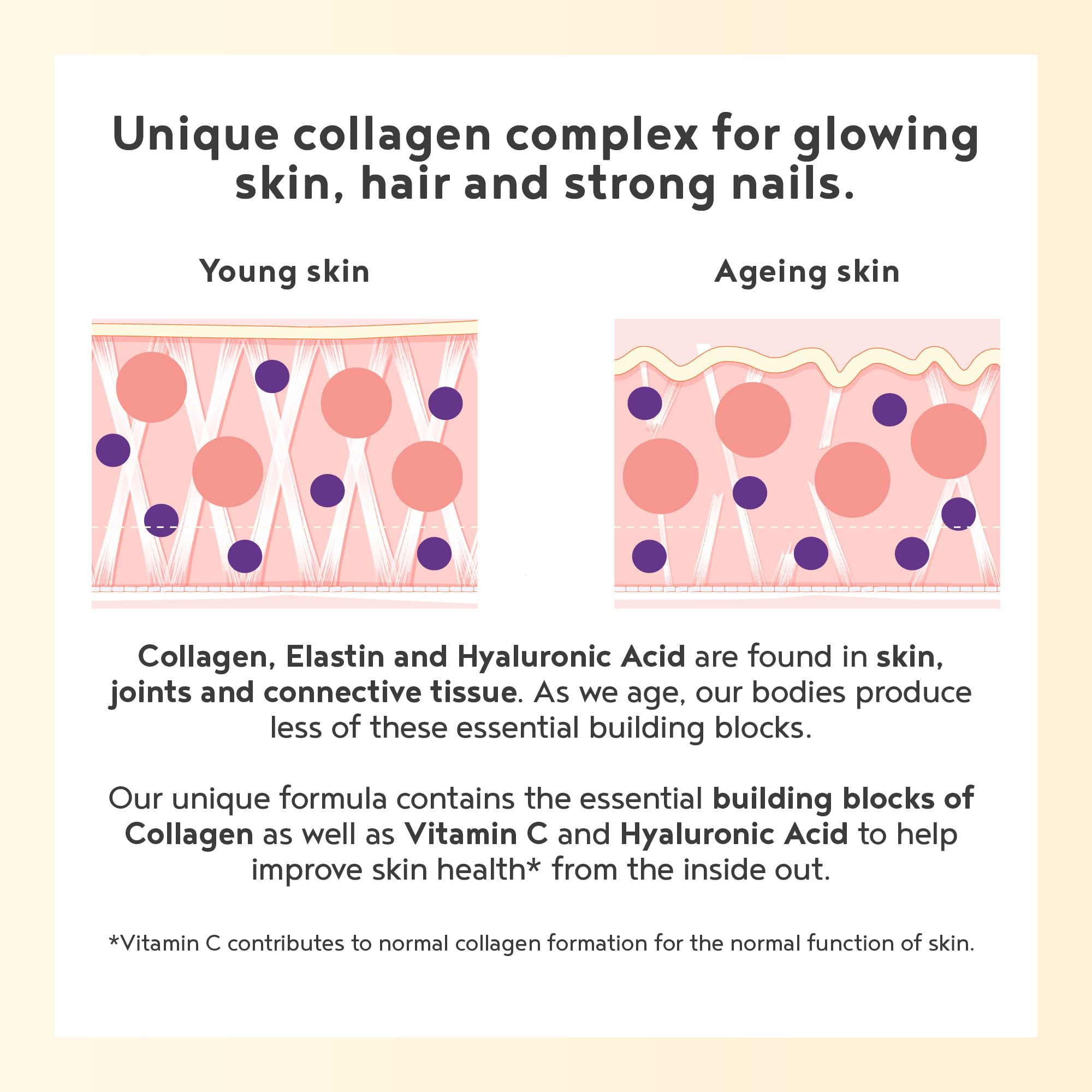 Vegan Collagen Powder with Hyaluronic Acid - Unflavoured 400g Powder Alpha Foods