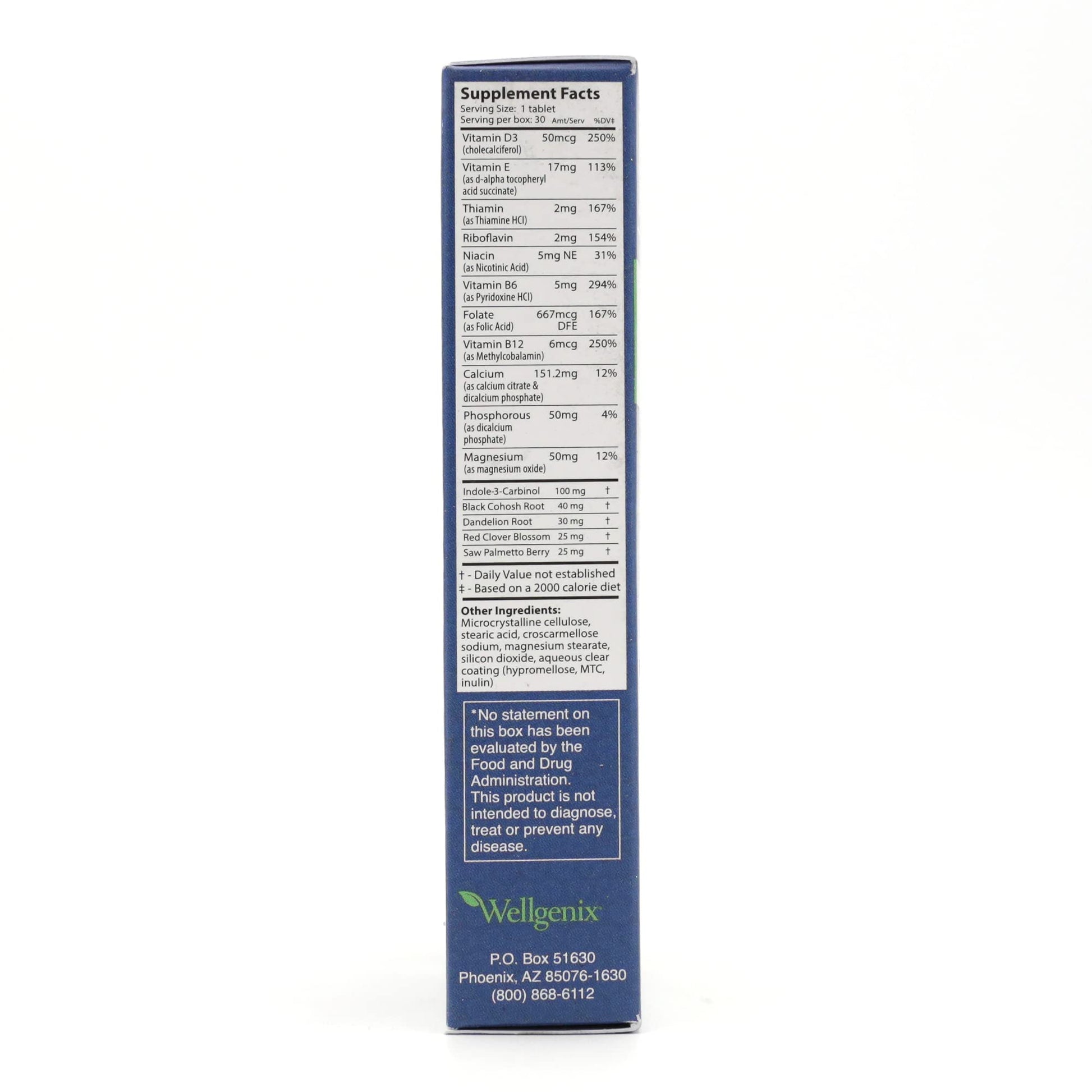 Wellgenix Menocet Plus Menopause Support - All-in-One Menopause Supplement - Daily Relief Feminine Wellgenix