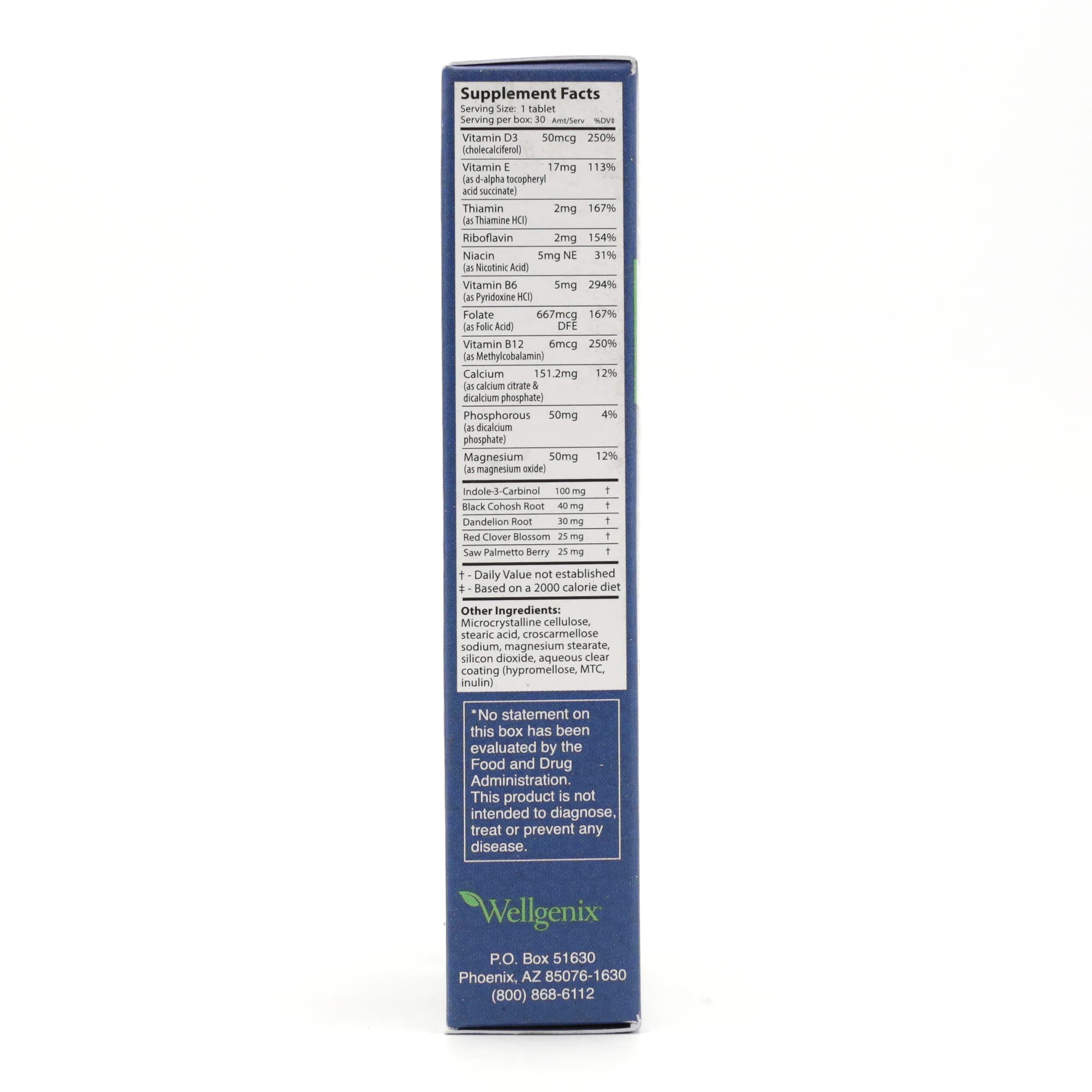 Wellgenix Menocet Plus Menopause Support - All-in-One Menopause Supplement - Daily Relief Feminine Wellgenix