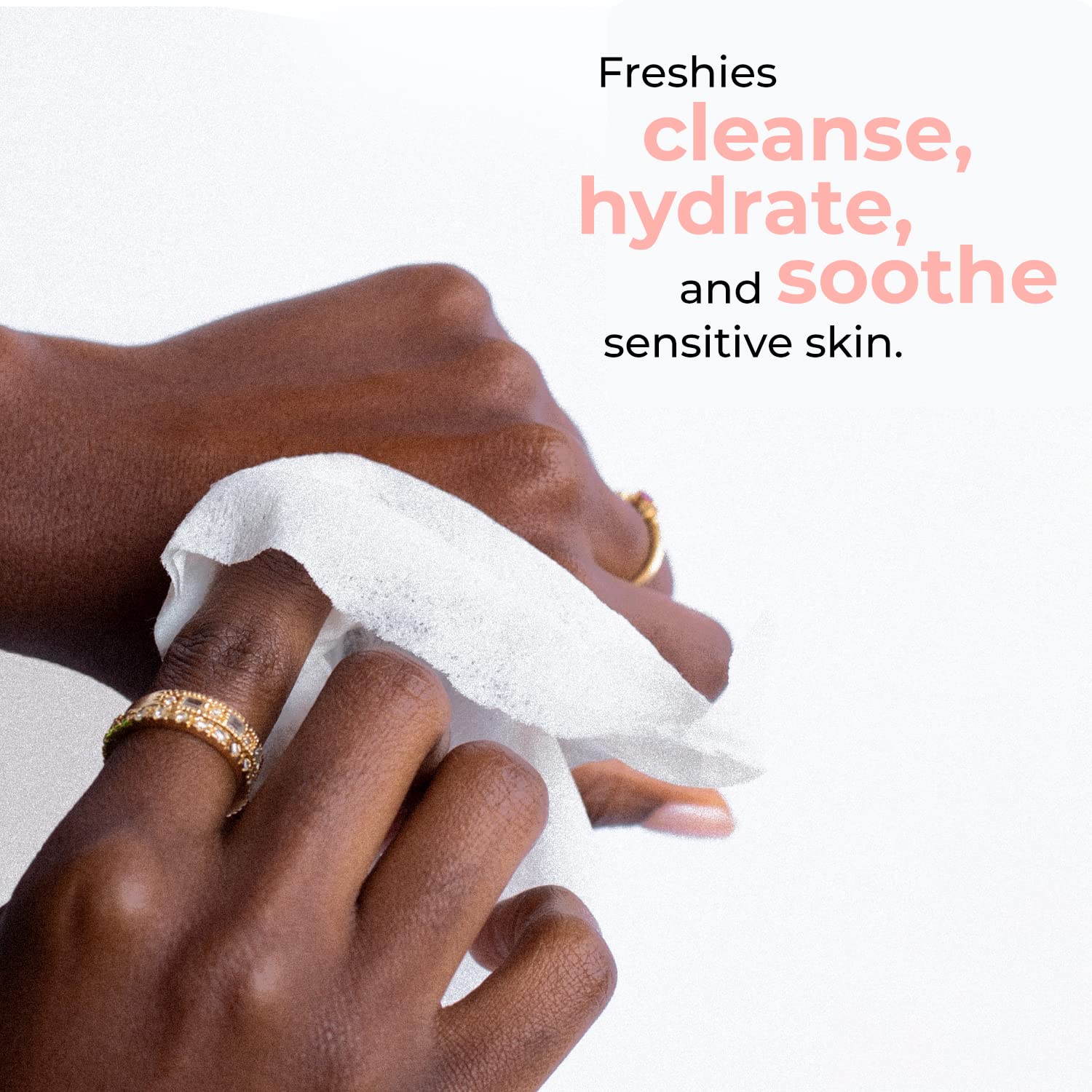 Woo More Play Freshies: All-Natural Feminine Intimacy Towelette Wipes with Coconut Oil Woo More Play