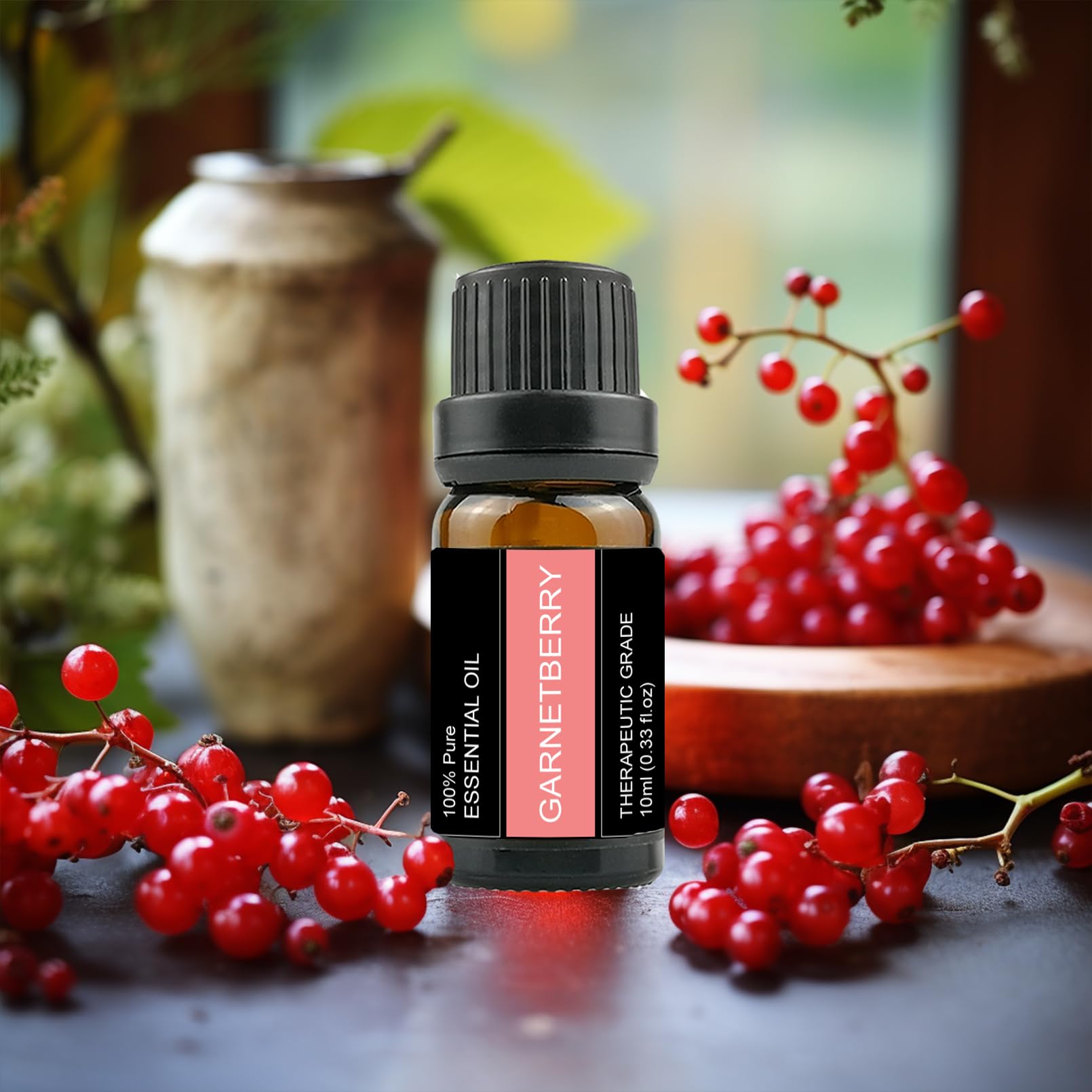 Wehnniee 3pcs Aroma Essential Oils Set- 3 x 10 ml (Coffee, Vanilla, Garnetberry) Wehnniee