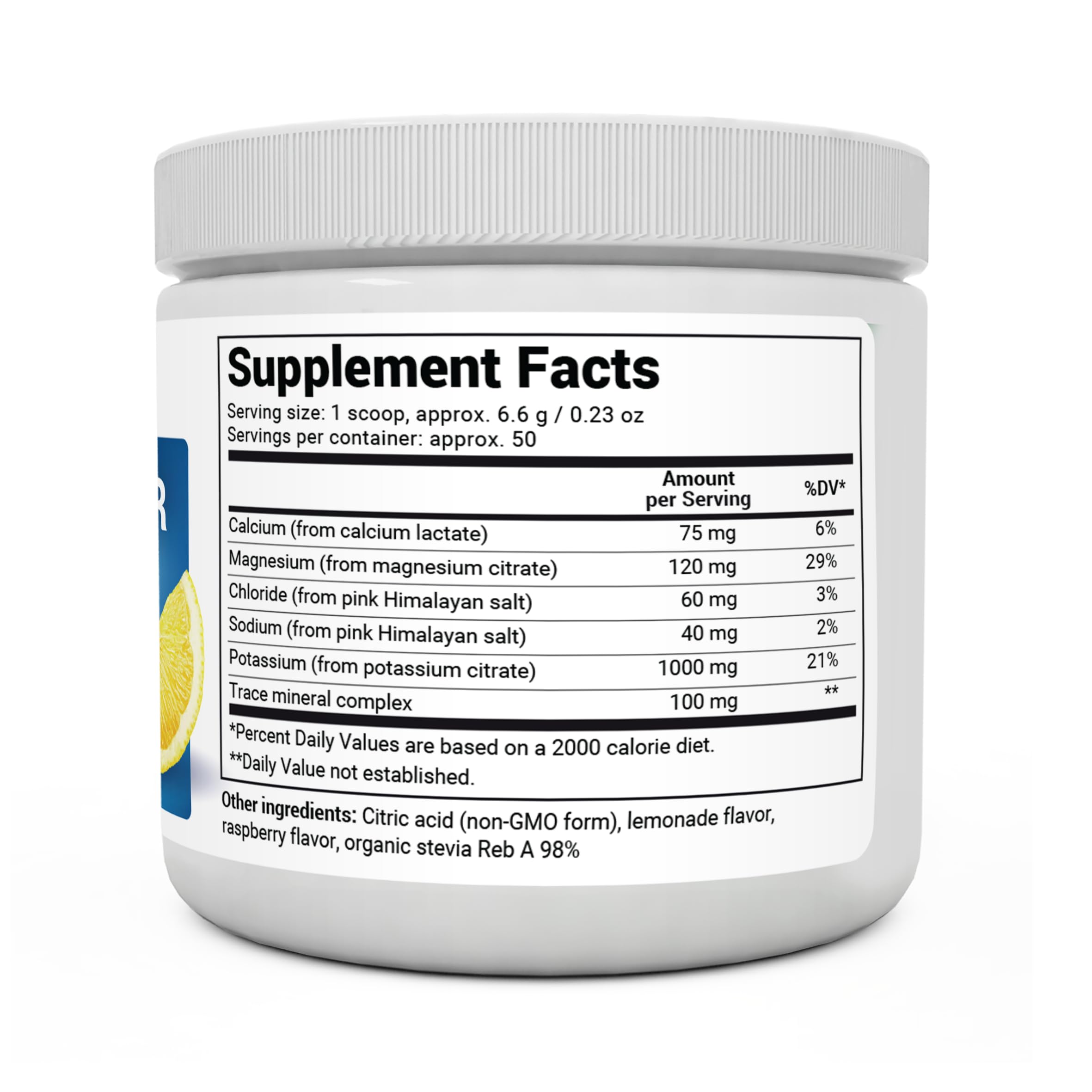 Dr. Berg Hydration Keto Electrolyte Powder - Enhanced w/ 1,000mg of Potassium Dr. Berg Nutritionals