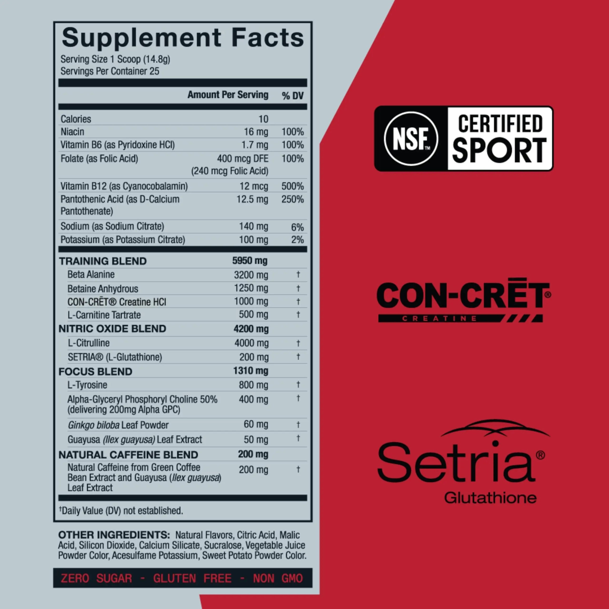 ZOA Energy Drink & Pre-Workout Powder Bundle, Cherry Limeade