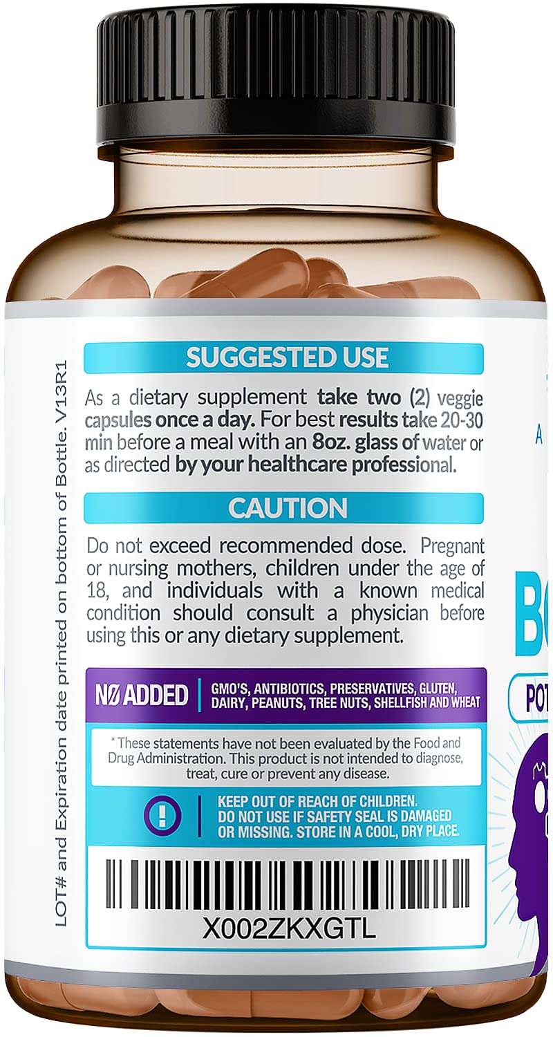 40-in-1 Brain Booster Supplements for Memory, Focus, Clarity, Energy, Performance Rainbow Nutrients, LLC