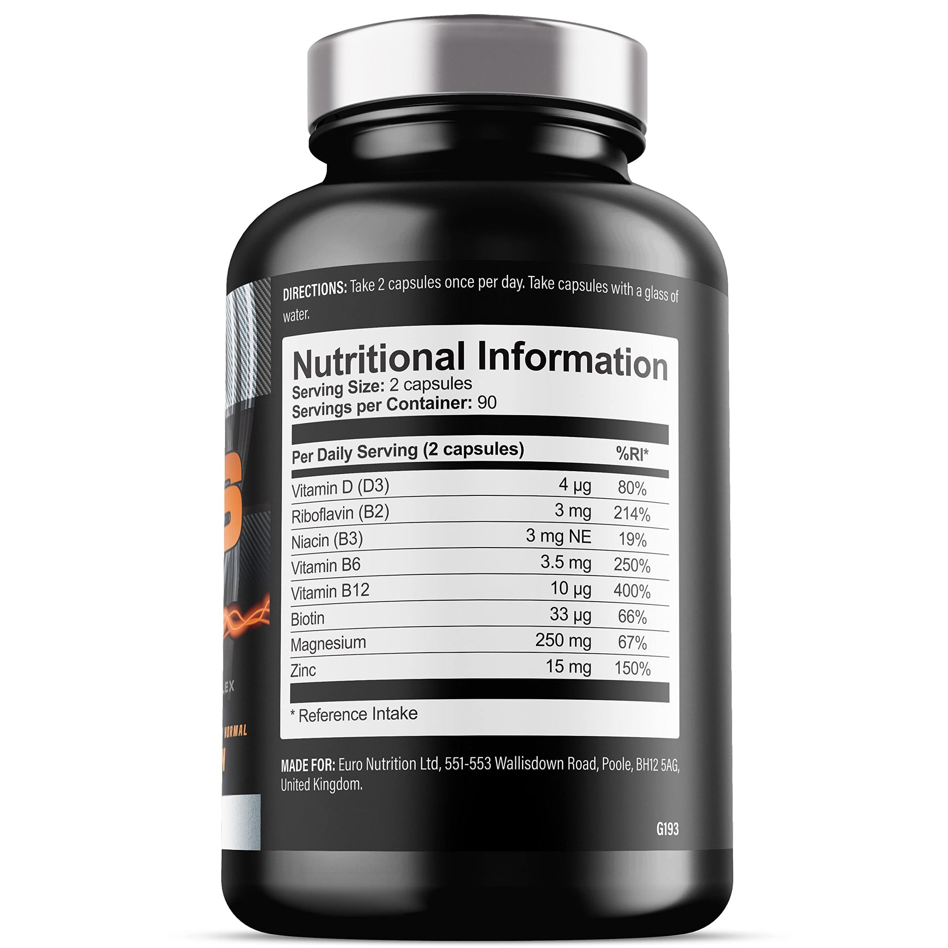 ZM6 - High Strength Zinc Magnesium Supplement - Zinc and Magnesium Tablets Iron Labs Nutrition