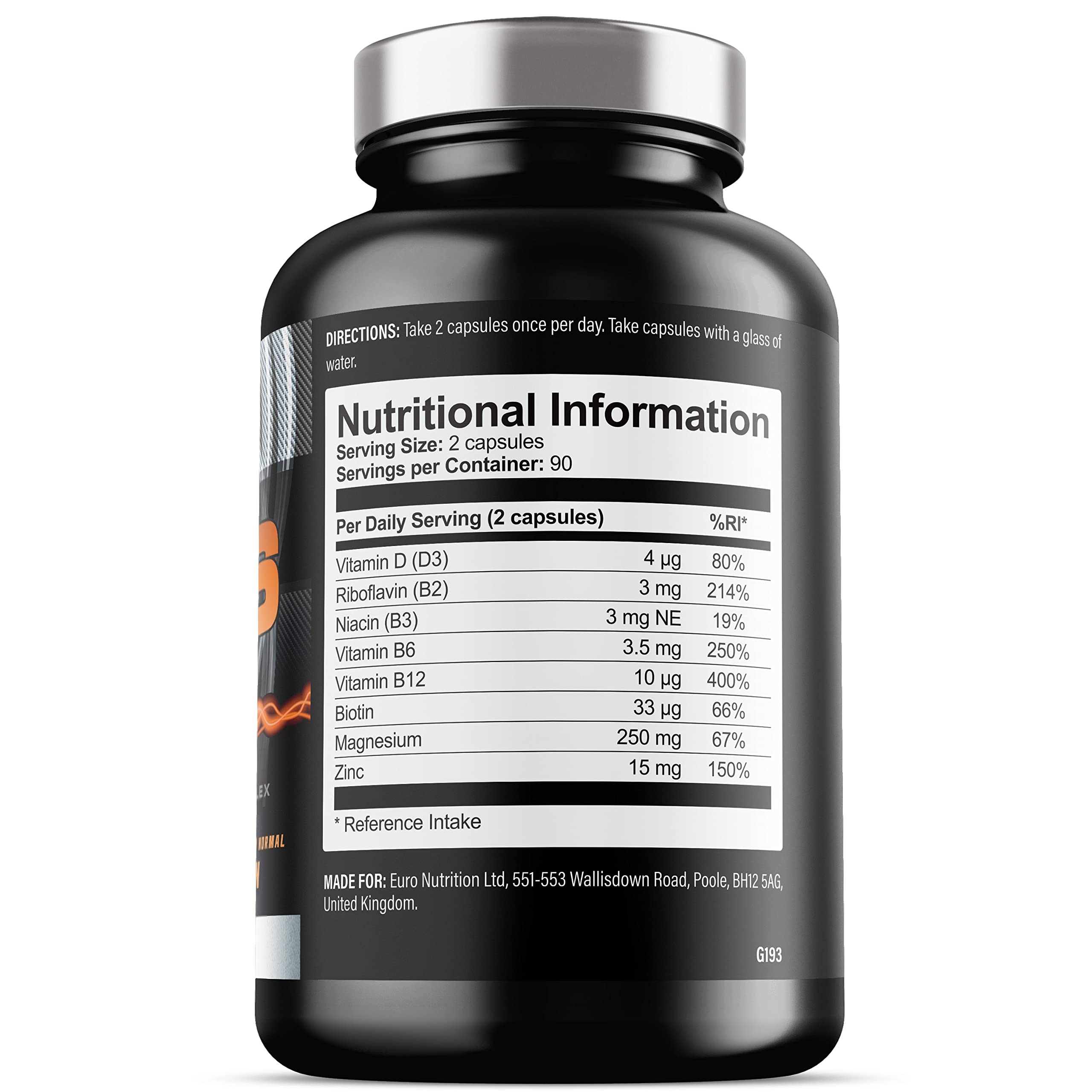 ZM6 - High Strength Zinc Magnesium Supplement - Zinc and Magnesium Tablets Iron Labs Nutrition