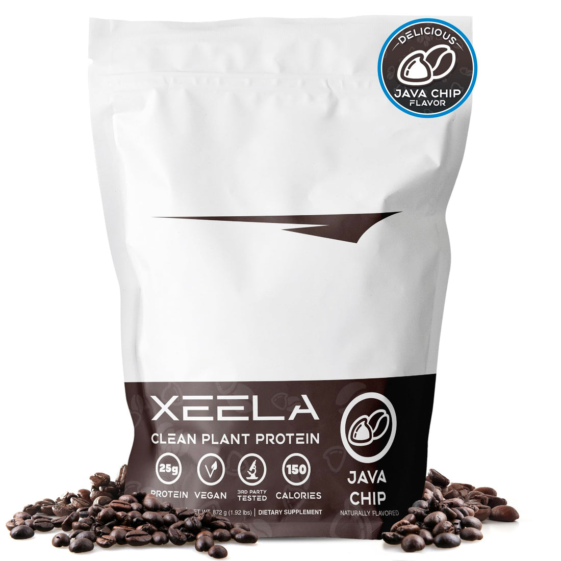 XEELA Plant Based Vegan Protein Powder - Independently Tested - 25g High Protein