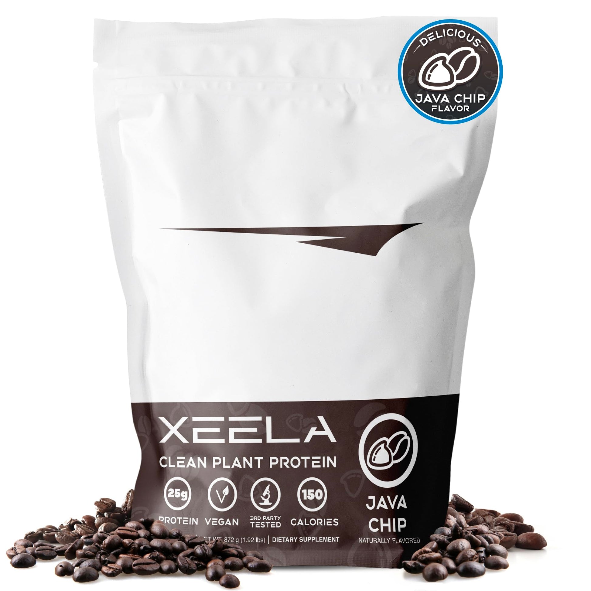 XEELA Plant Based Vegan Protein Powder - Independently Tested - 25g High Protein