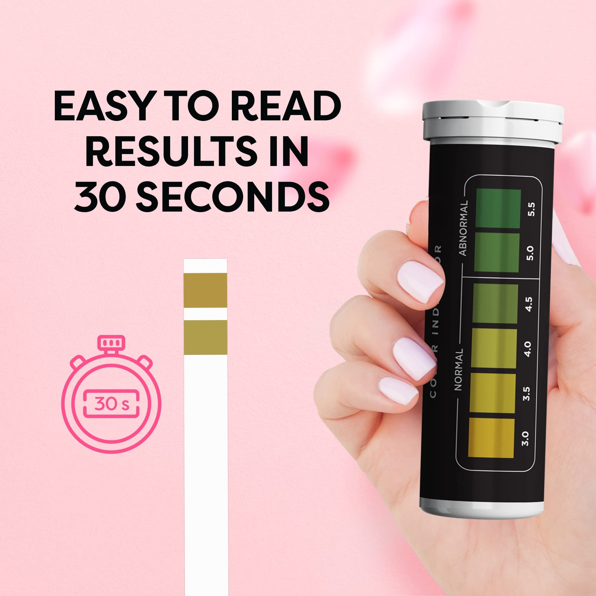 ACE NUTRITION pHresh Boric Acid Suppositories & Vaginal pH Test Strips Bundle ACE NUTRITION