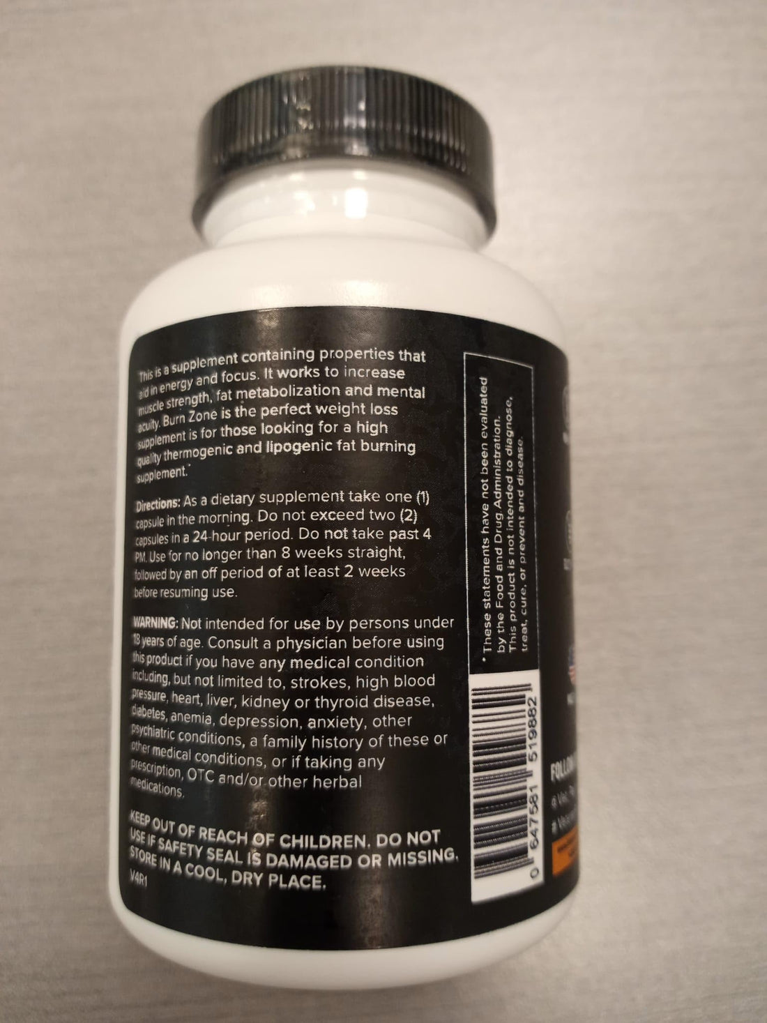 Veteran Performance Burn Zone Thermogenic Fat Burner 2 Pack – Metabolism Booster