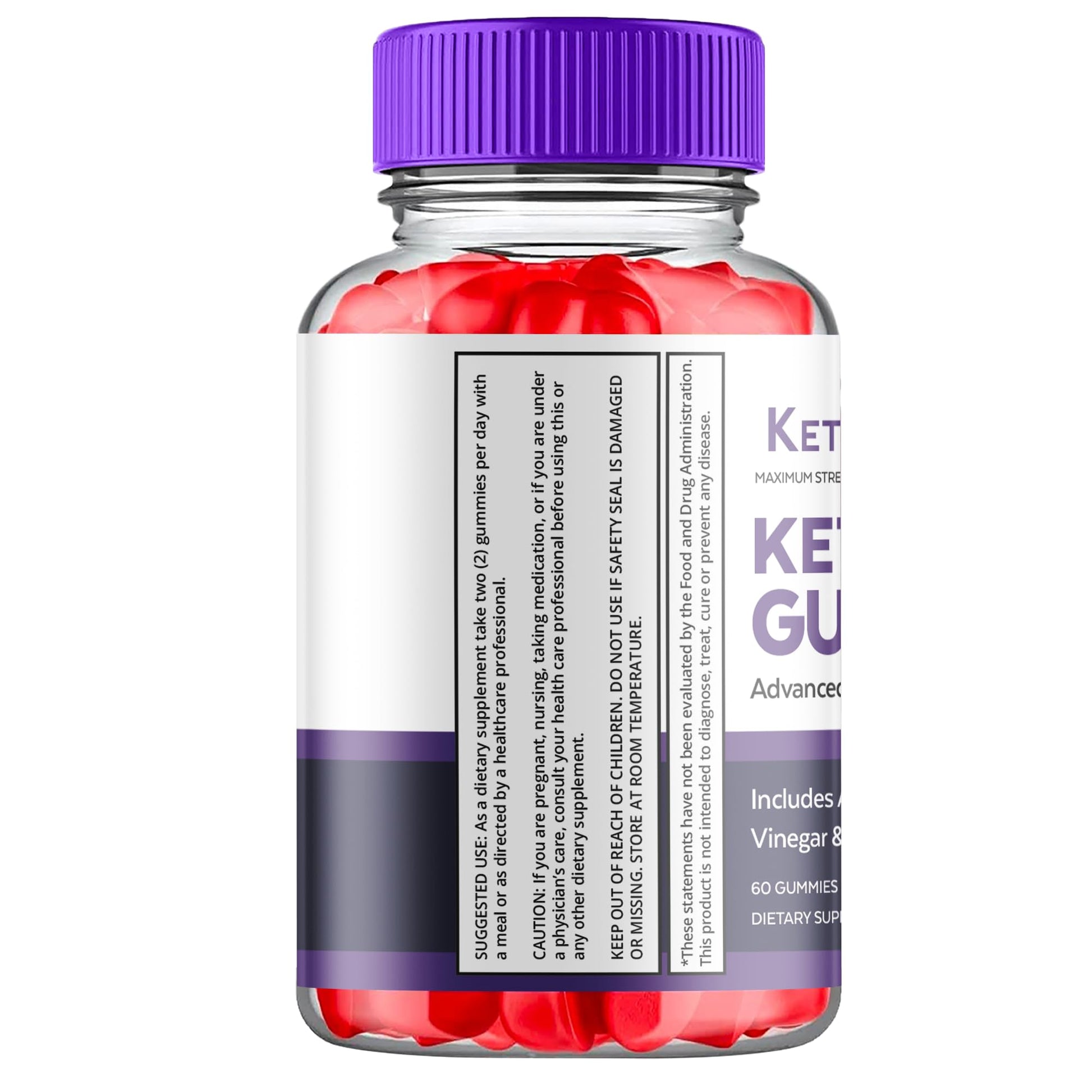 (5 Pack) Keto Ripped ACV Gummies, Keto Ripped ACV Gummies Advanced Weight Loss 1000MG Ark Labs