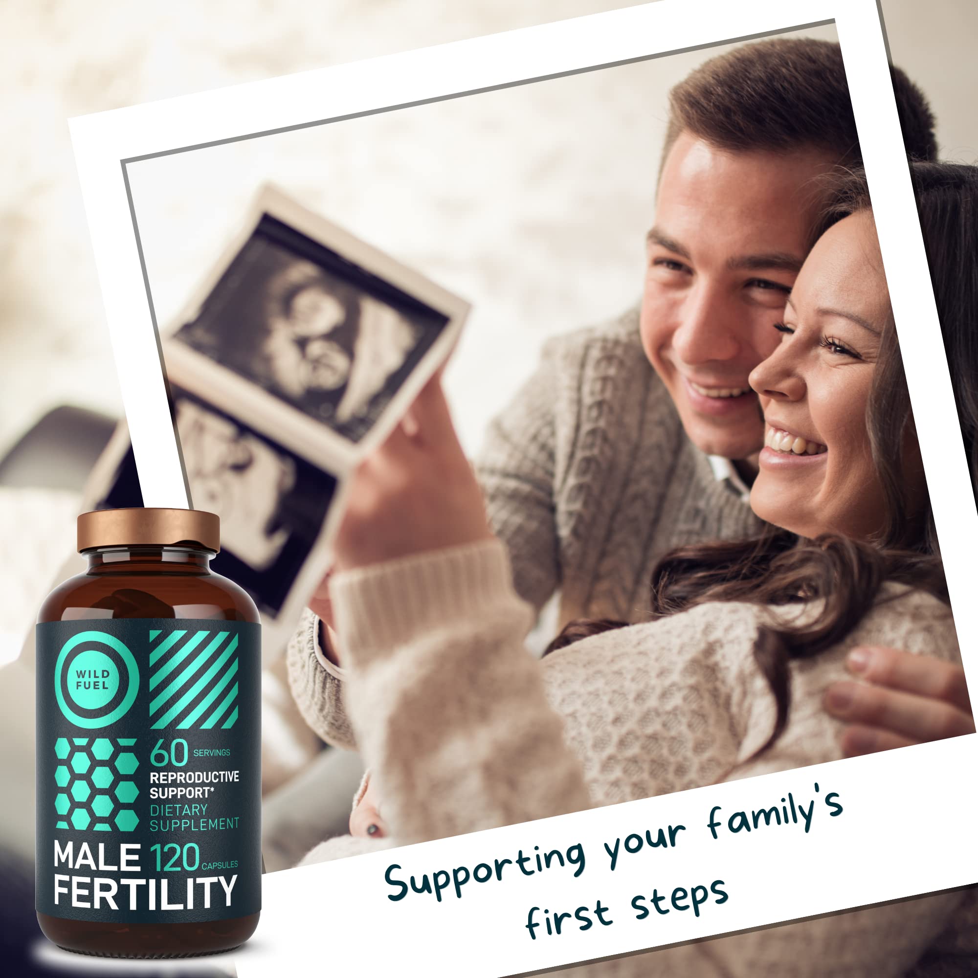 WILD FUEL Male Fertility Supplement and Dental Probiotics Health and Wellness Bundle WILD FUEL