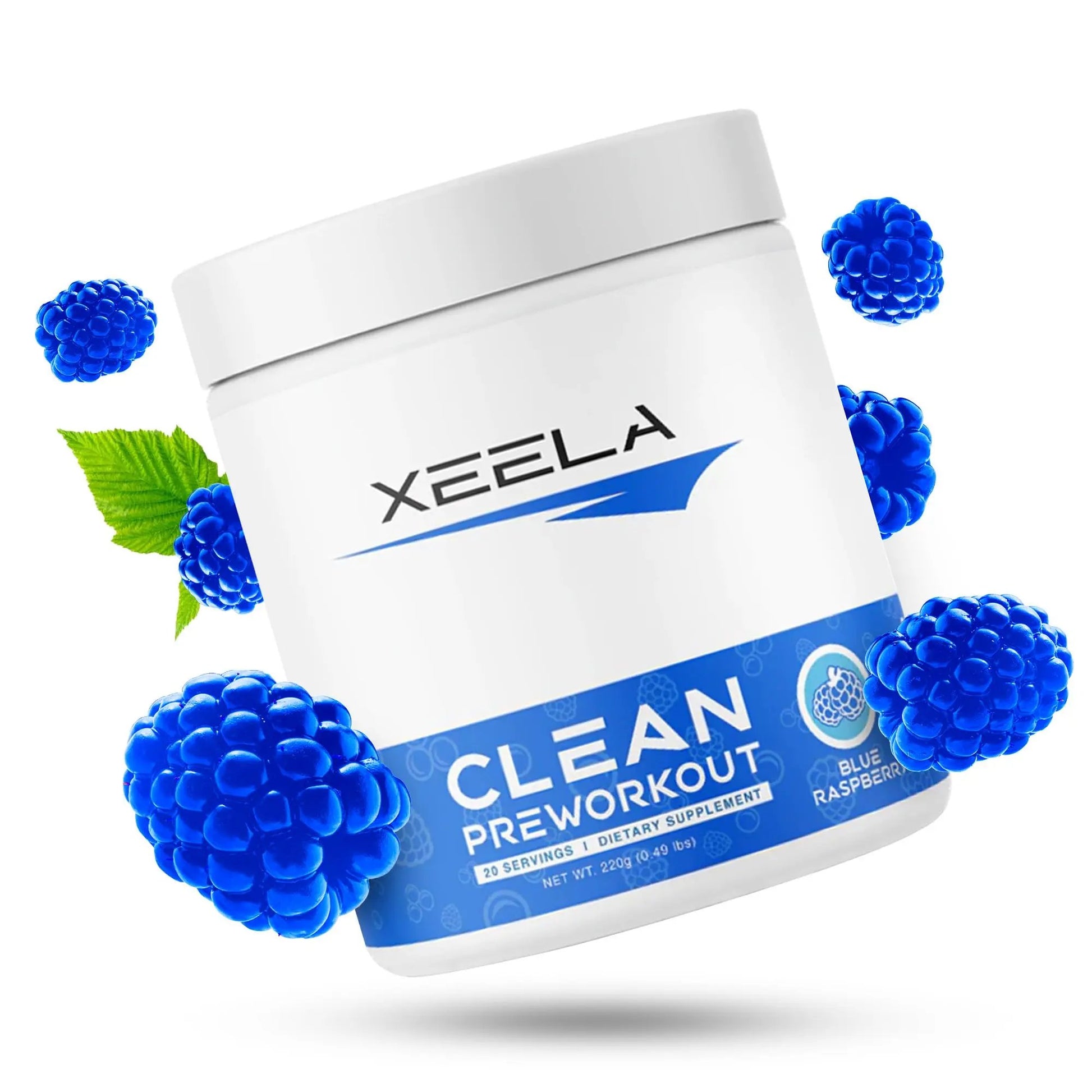 XEELA Organic Pre Workout Powder: Clean Preworkout for Men & Women, with Flavored