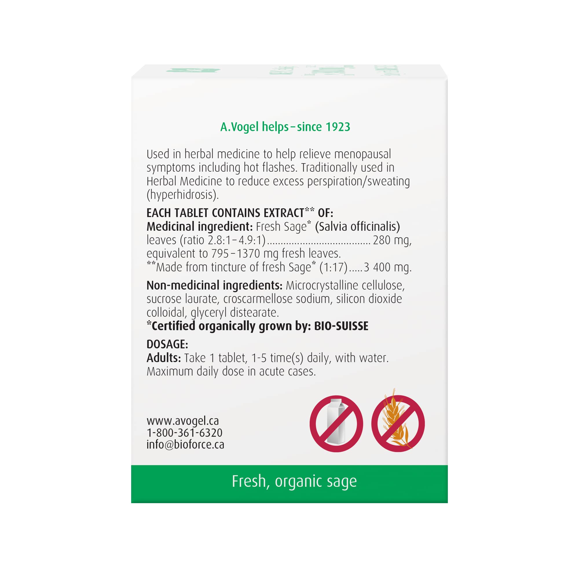 A VOGEL Organic Menopause, 90 CT A.Vogel