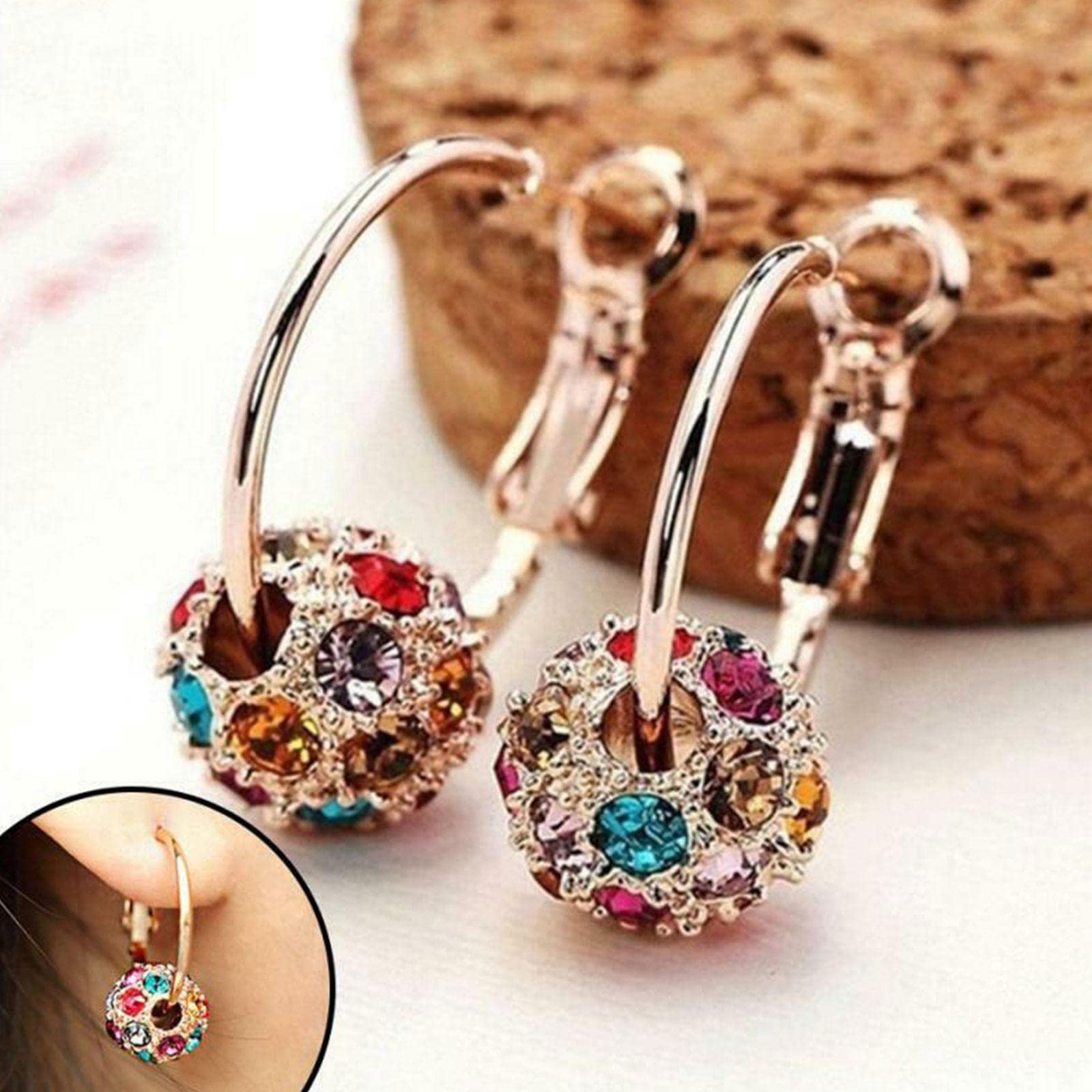 1 Pair Slimming Earrings, Weight Loss Earrings, Burning Fat Health Jewelry for Women Girls Generic