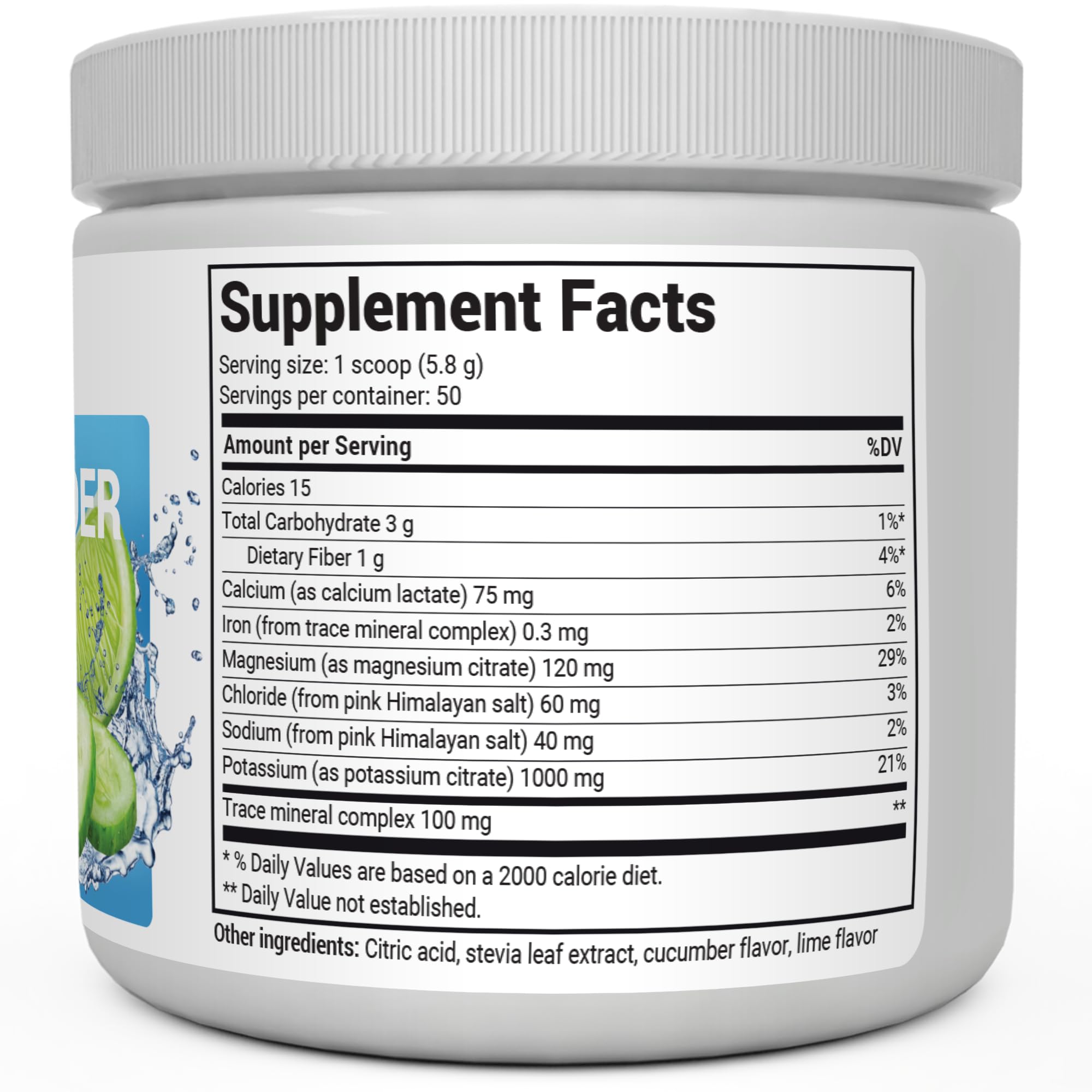 Dr. Berg Hydration Keto Electrolyte Powder - Enhanced w/ 1,000mg of Potassium & Real Dr. Berg Nutritionals