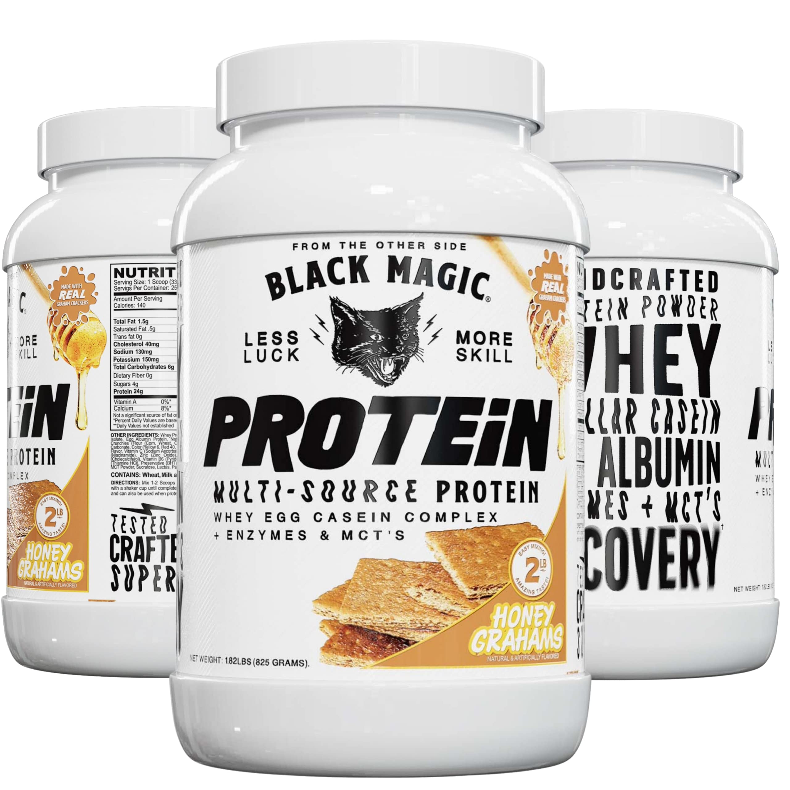Worldwide Nutrition Bundle, 2 items: Black Magic Multi-Source Protein Powder - Whey Worldwide Nutrition