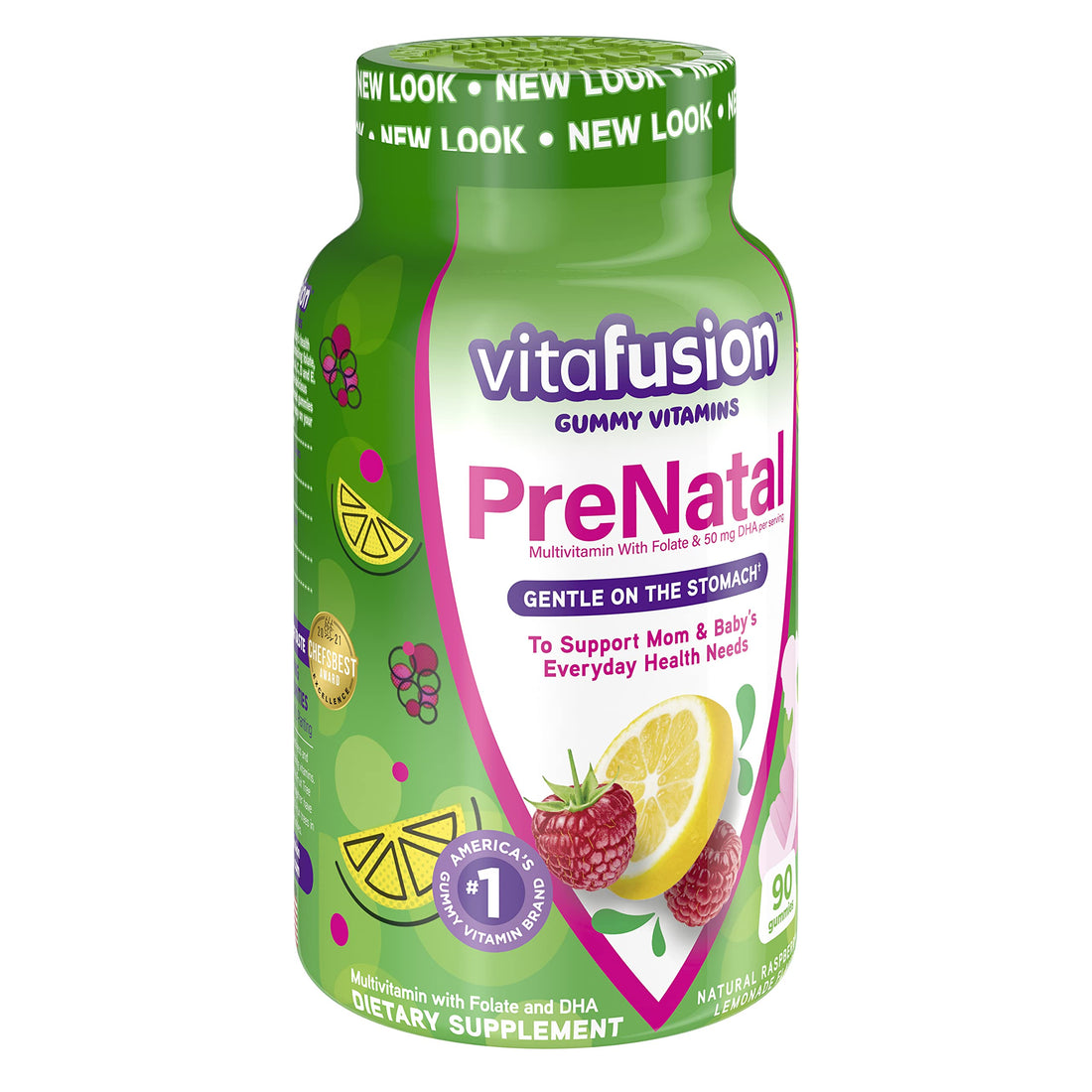 Vitafusion Prenatal, Gummy Vitamins, 90 Count (3 Pack)
