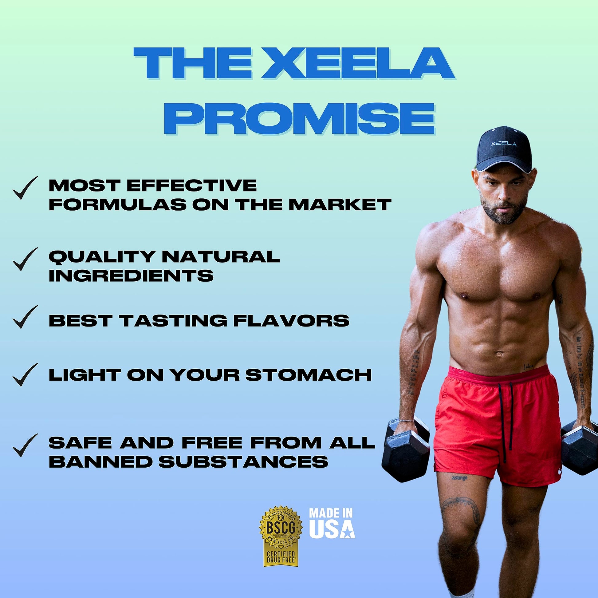 XEELA Plant Based Vegan Protein Powder - Independently Tested - 25g High Protein XEELA