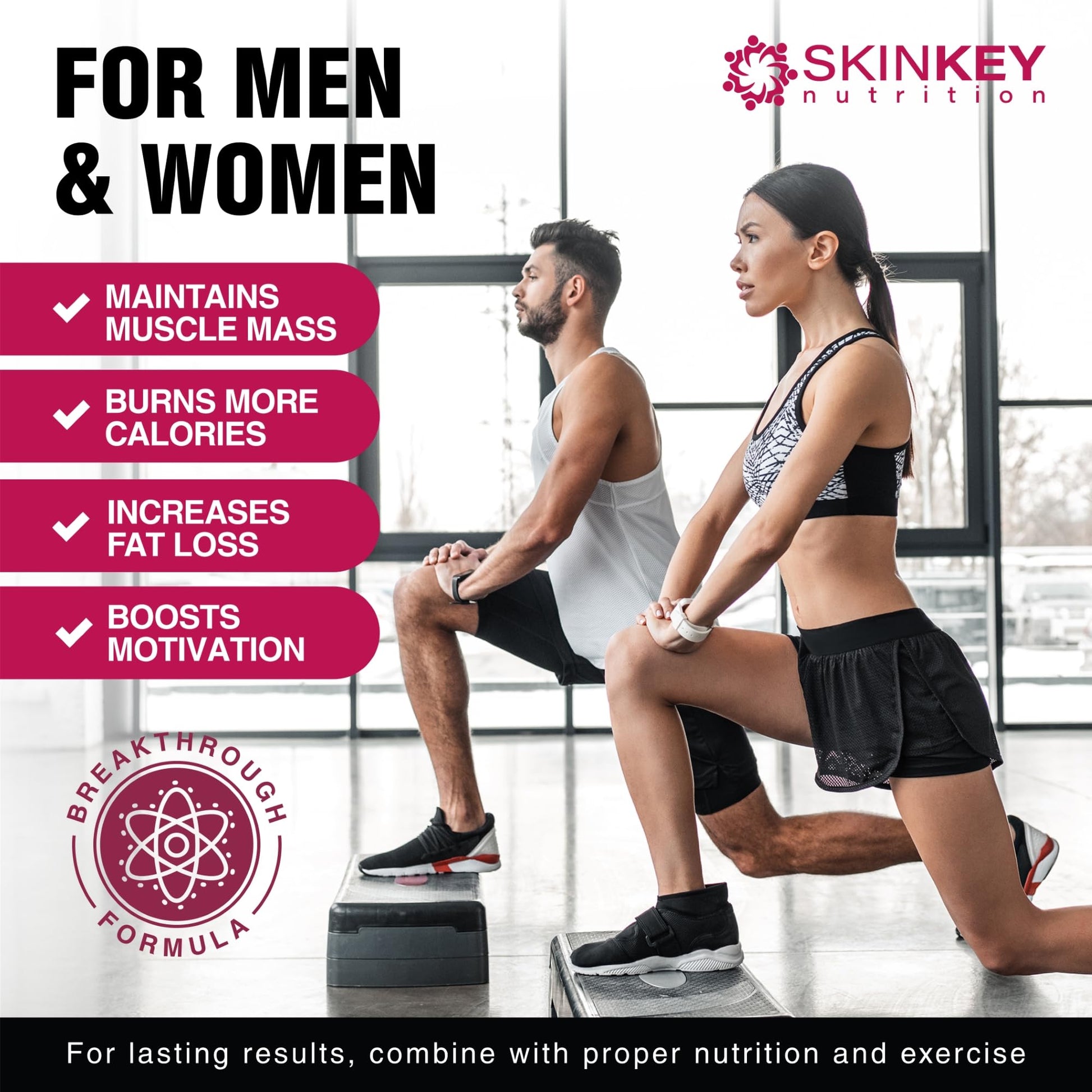 Weight Loss Pills for Women - Fat Burner Diet That Work Fast & Men Made in USA SKINKEY Nutrition