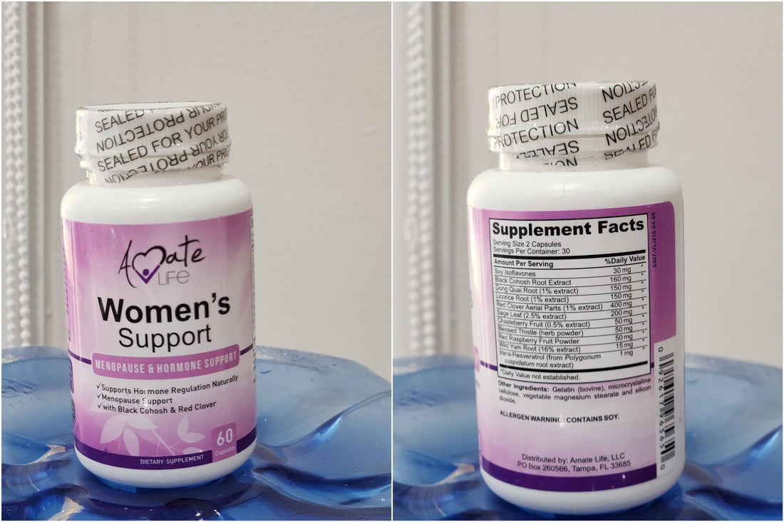Women’s Support Supplement- Natural Hormone Regulation- Menopause Support Supplement- Estrogen Rich