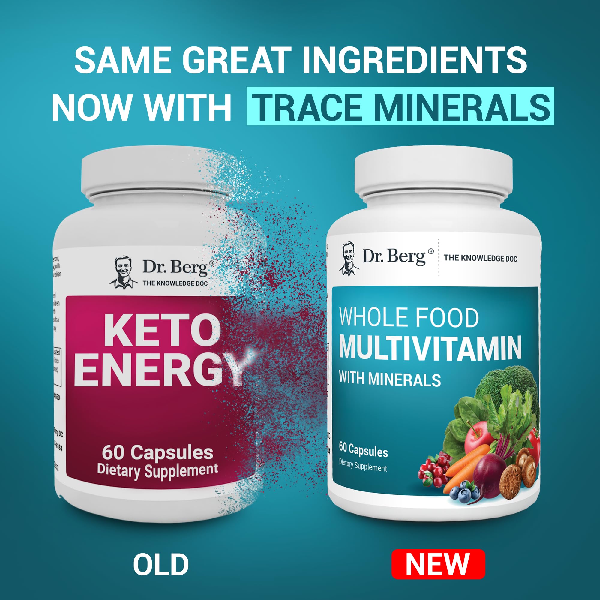 Dr. Berg Nutritionals Keto Energy - Enhanced Mitochondrial Support, Nutritional Energy Dr. Berg Nutritionals