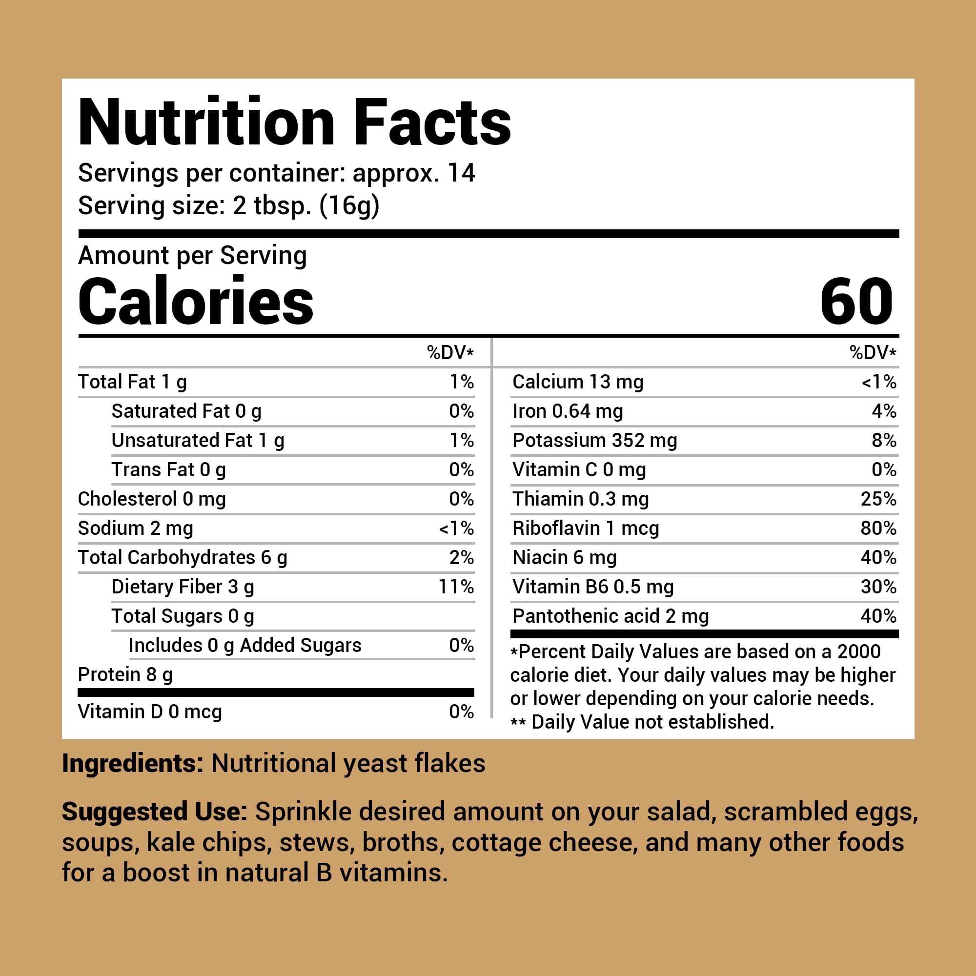 Dr. Berg Premium Nutritional Yeast Flakes - Delicious Non-Fortified Nutritional Yeast Dr. Berg Nutritionals