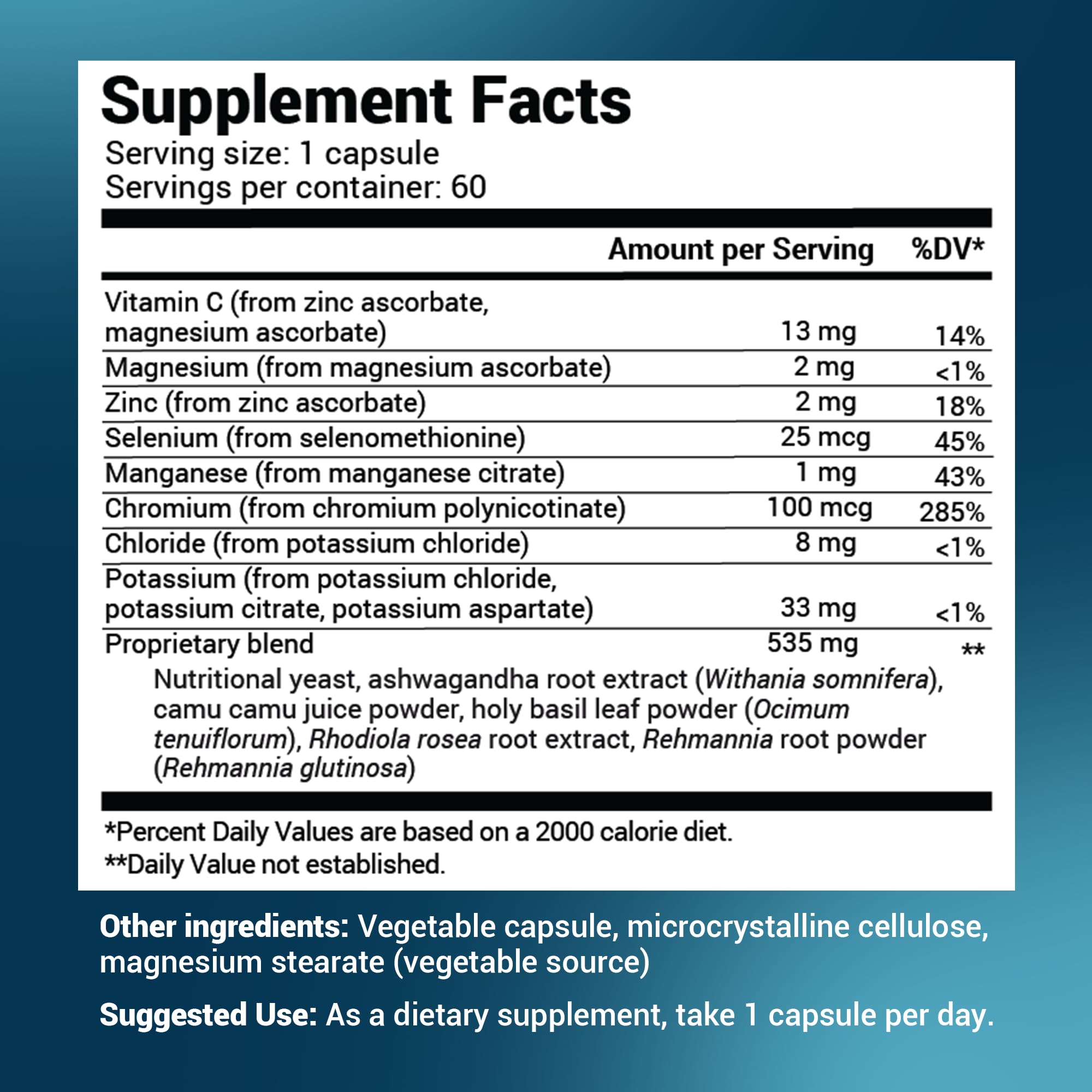 Dr. Berg Adrenal & Cortisol Supplement New Formula - Adrenal Supplement & Cortisol Dr. Berg Nutritionals
