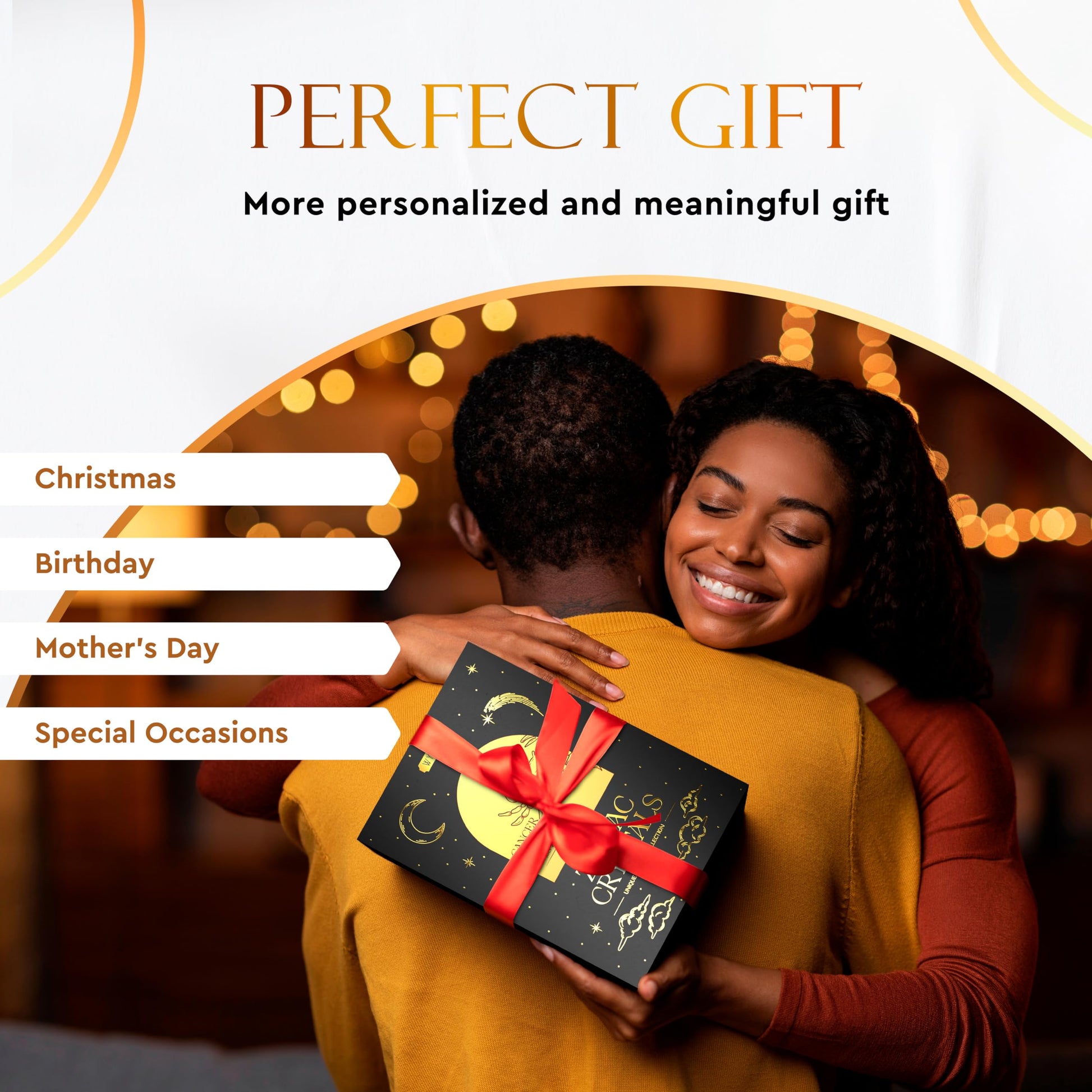 Wyspell Cancer Crystal Set - 6 Raw Cancer Crystals and Healing Stones - Cancer Zodiac Gifts for Women Wyspell